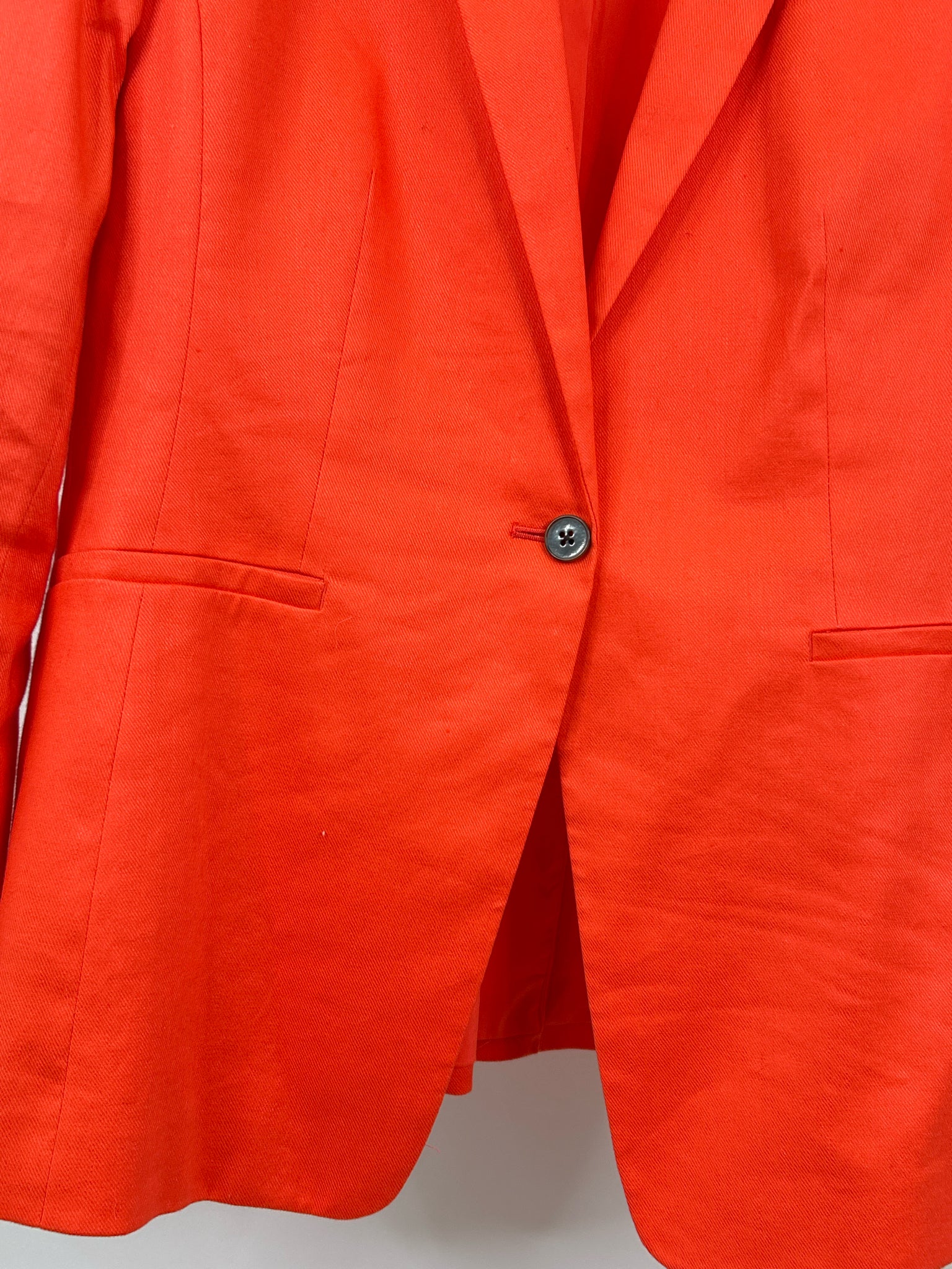 BANANA REPUBLIC Size 12 Orange Women Blazer