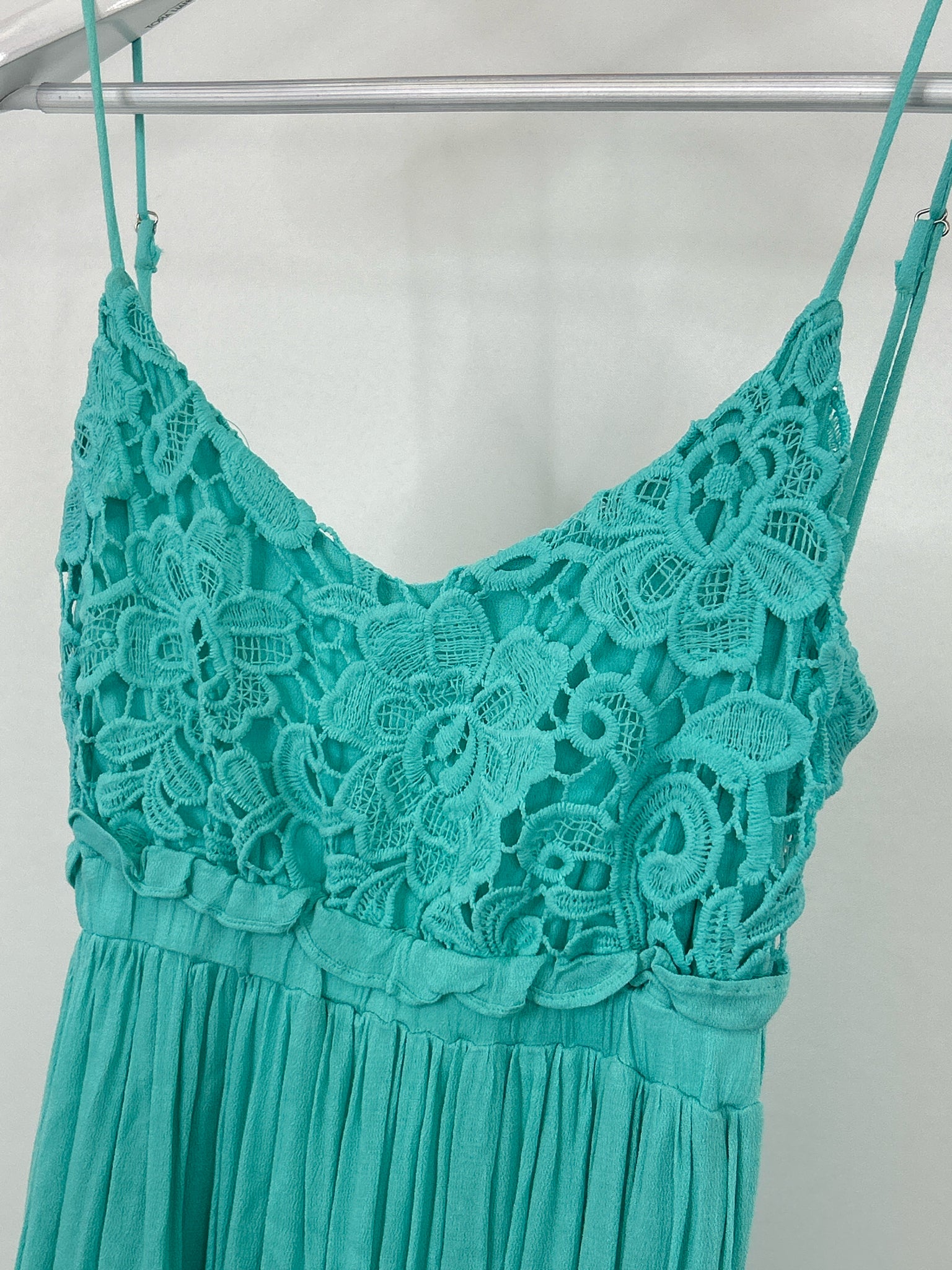BIBI Size L TURQUOISE Women Dress
