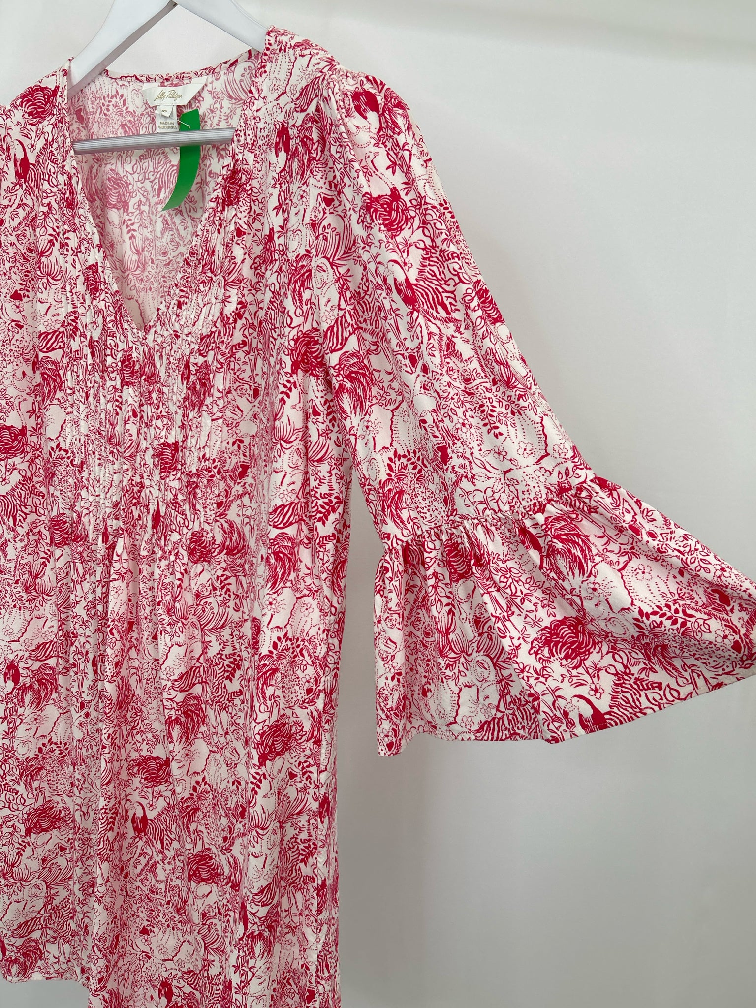 LILLY PULITZER Size 10 Pink & White Women Dress