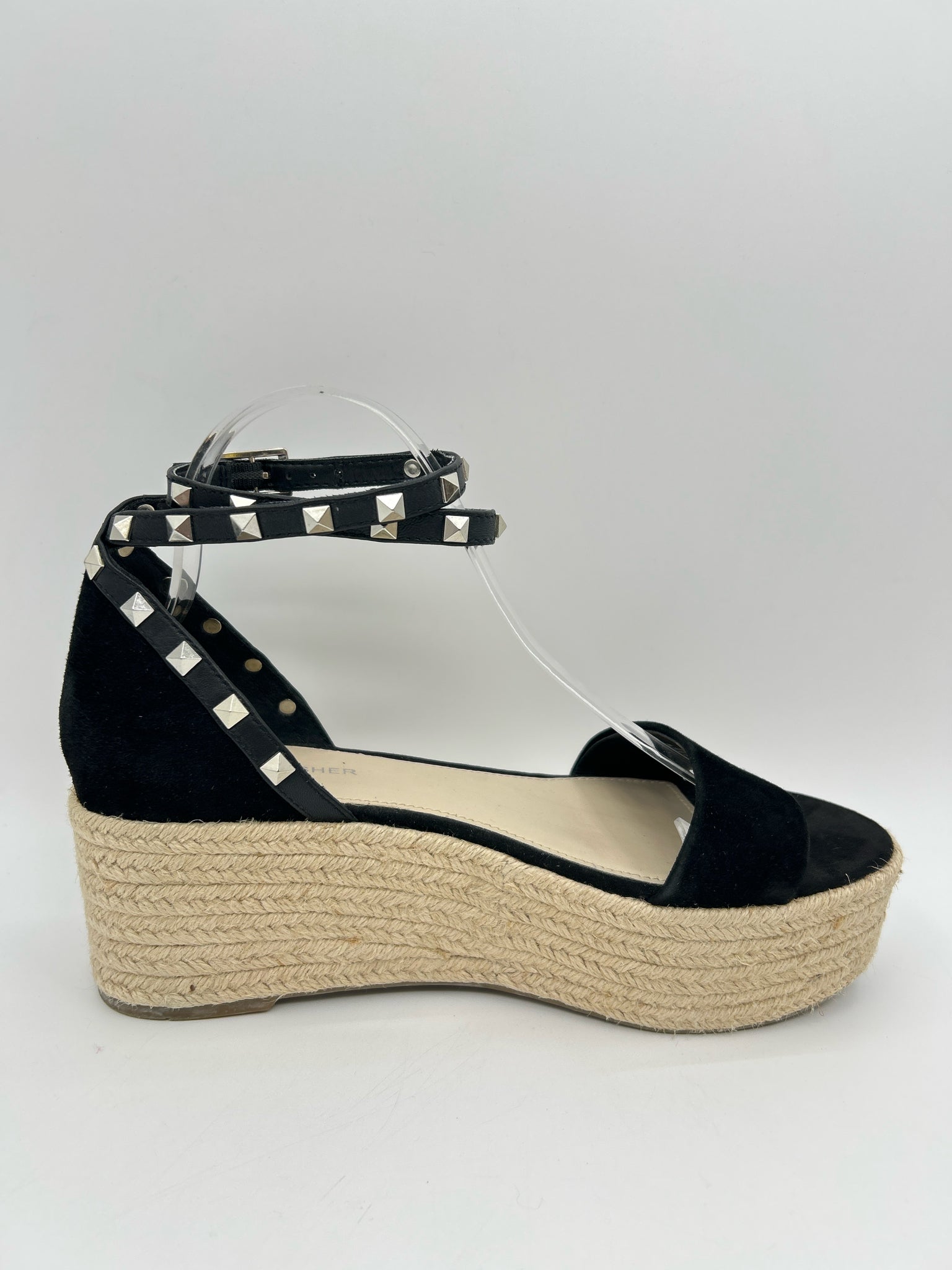 MARC FISHER Size 9M Black Women Sandal