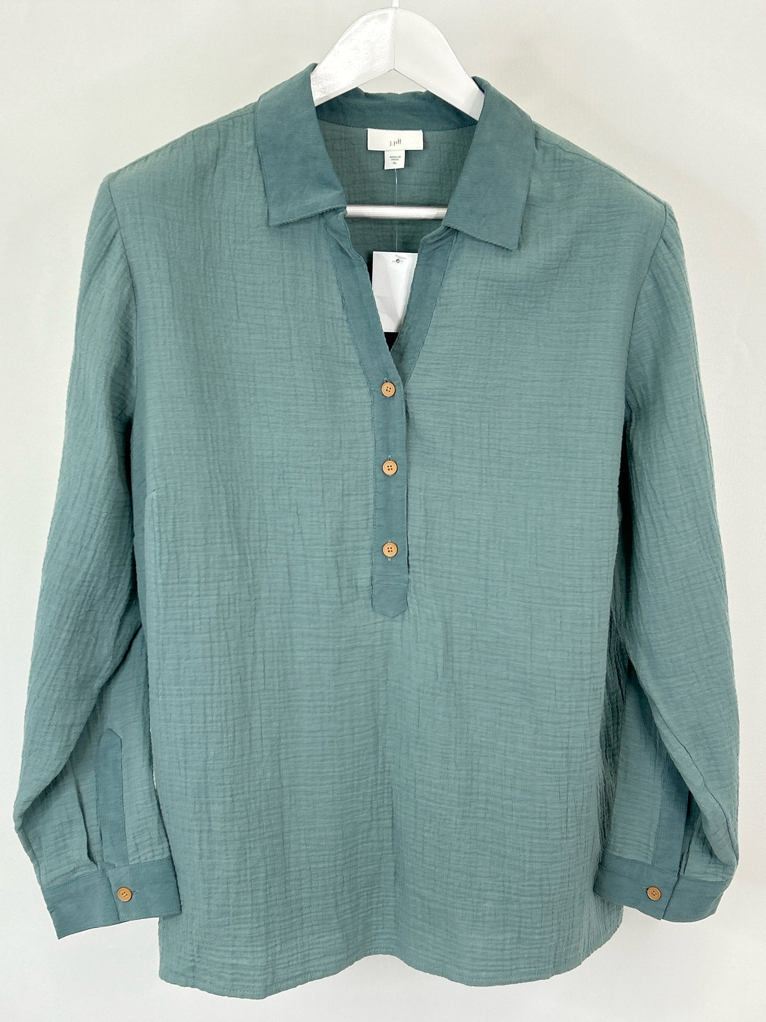 J. Jill NWT Size XL Seafoam Green Women Top