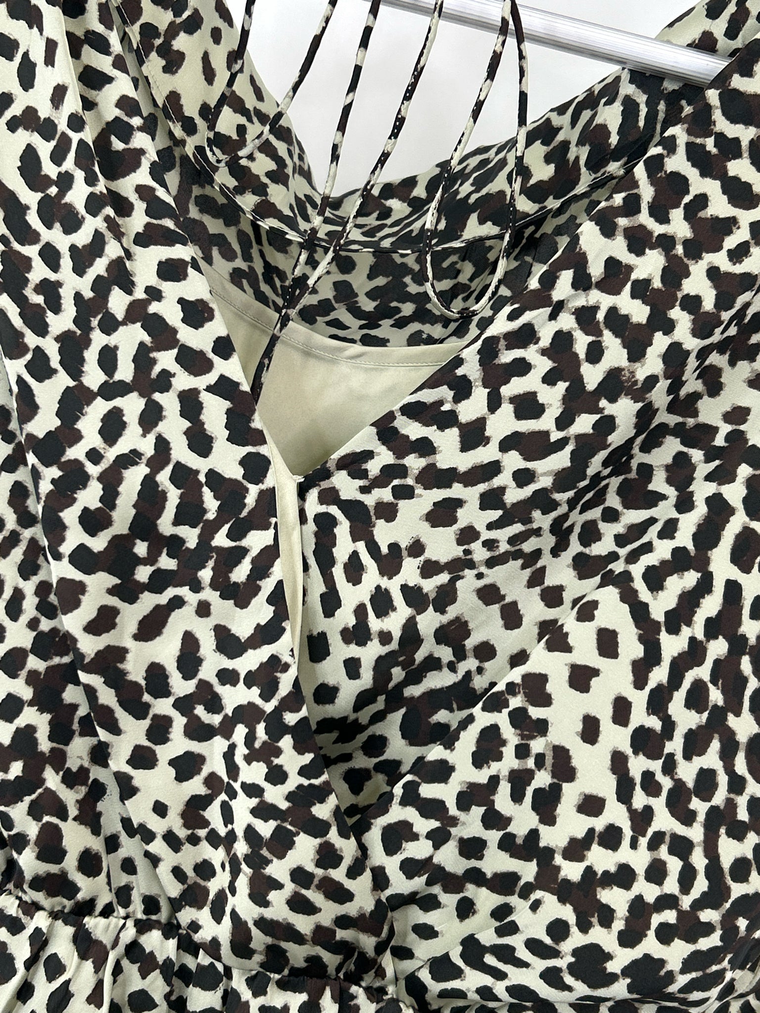 VINCE CAMUTO Size 10 black and brown Women Dress