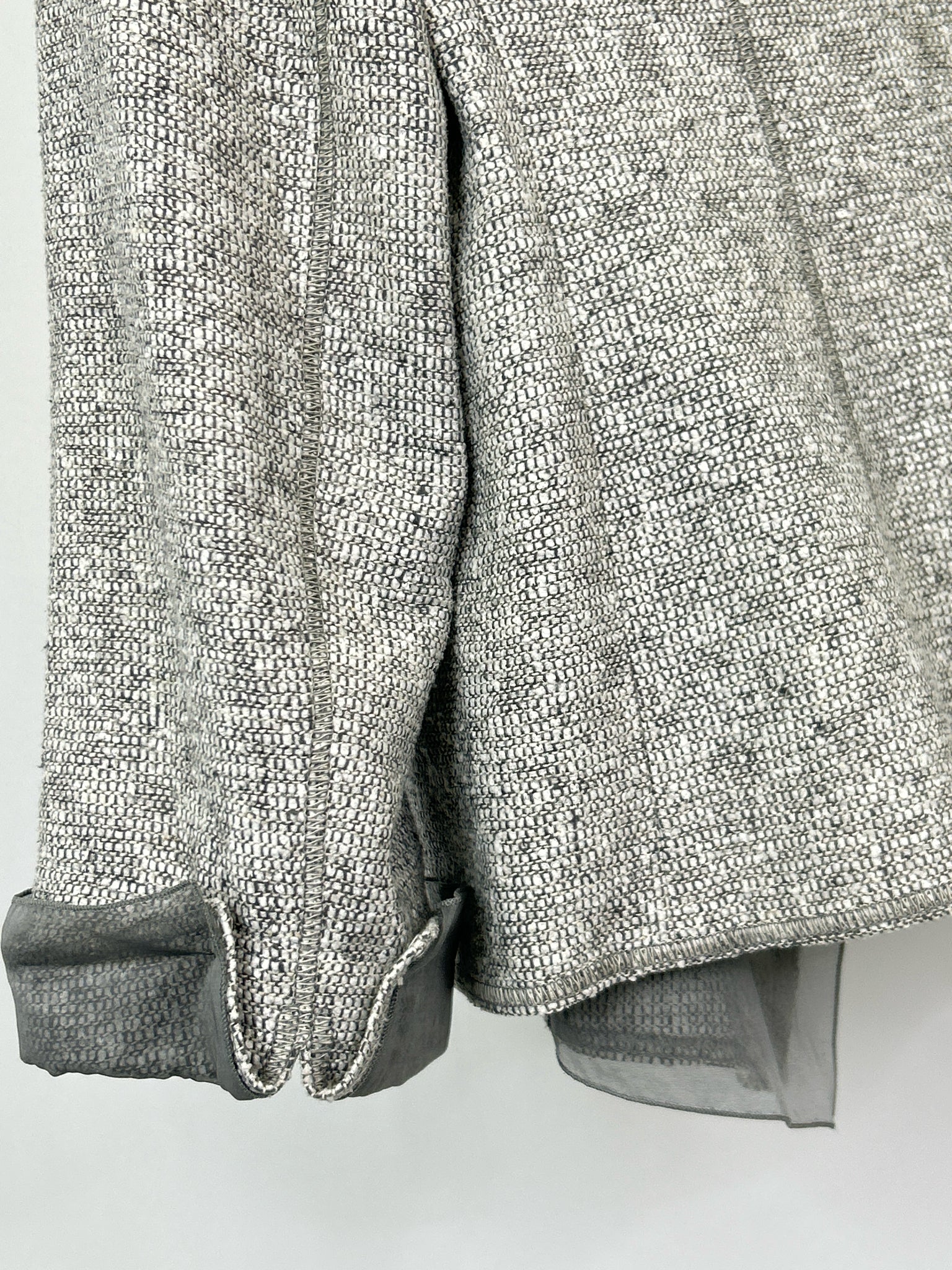 AKRIS Size 14 Grey Women Jacket