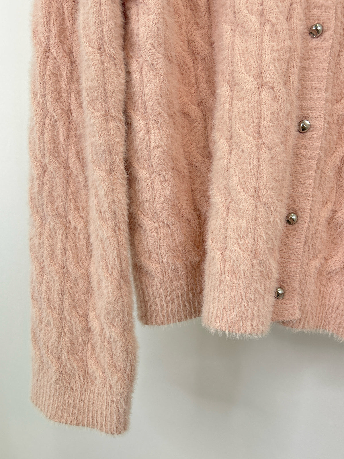CYRUS Size XL Pink Women Cardigan