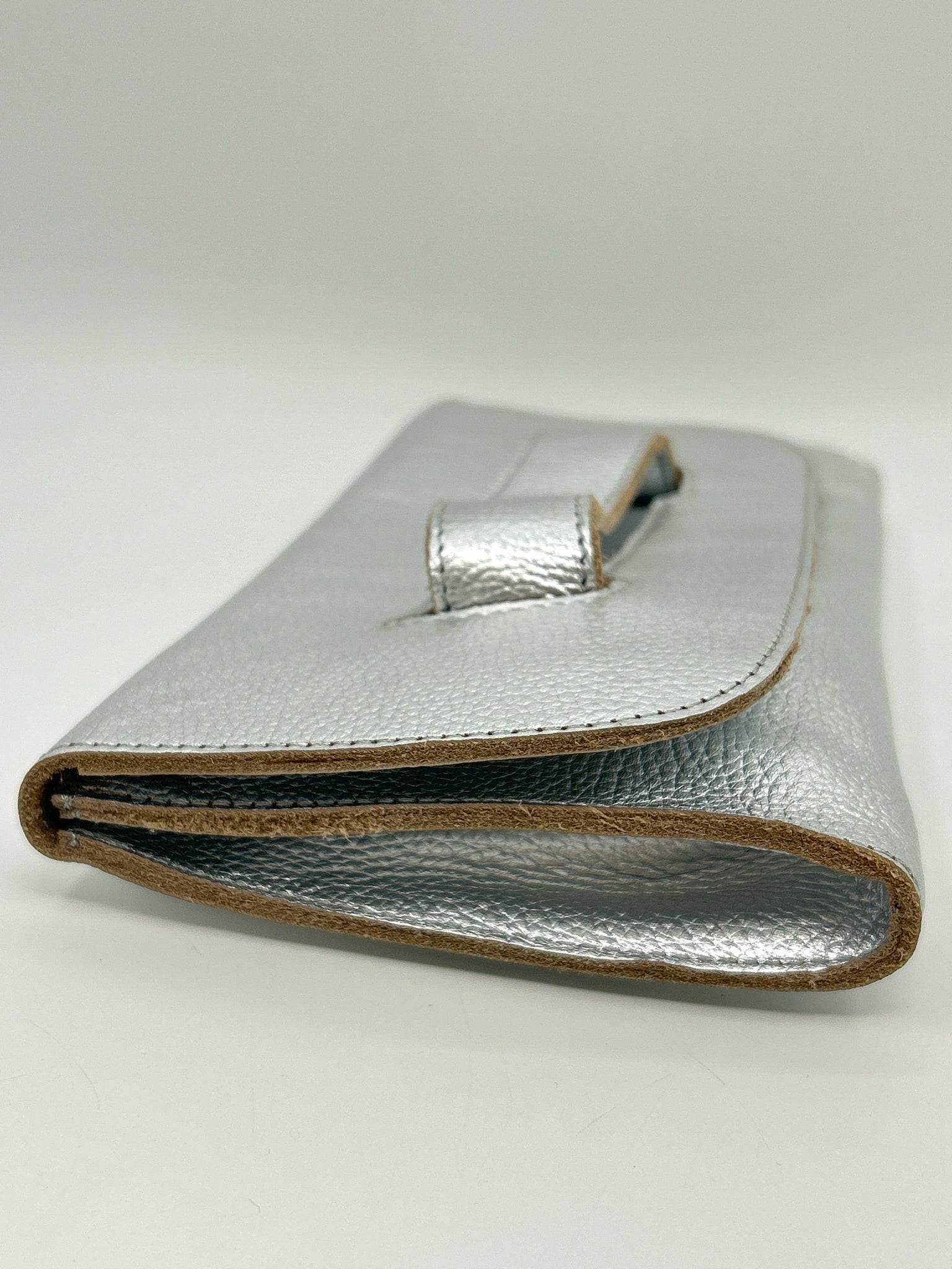 ABLE Silver Women Clutch