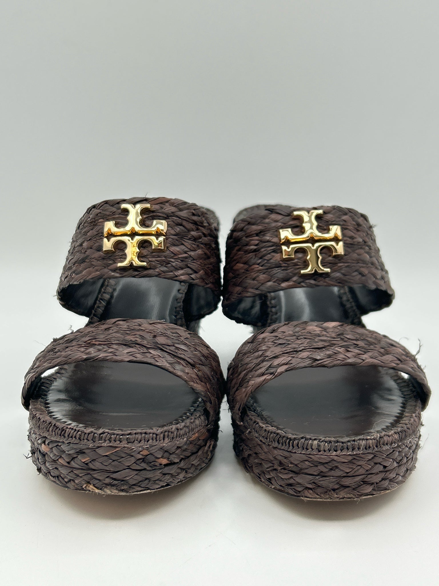 TORY BURCH Size 7.5M Brown Women Sandal