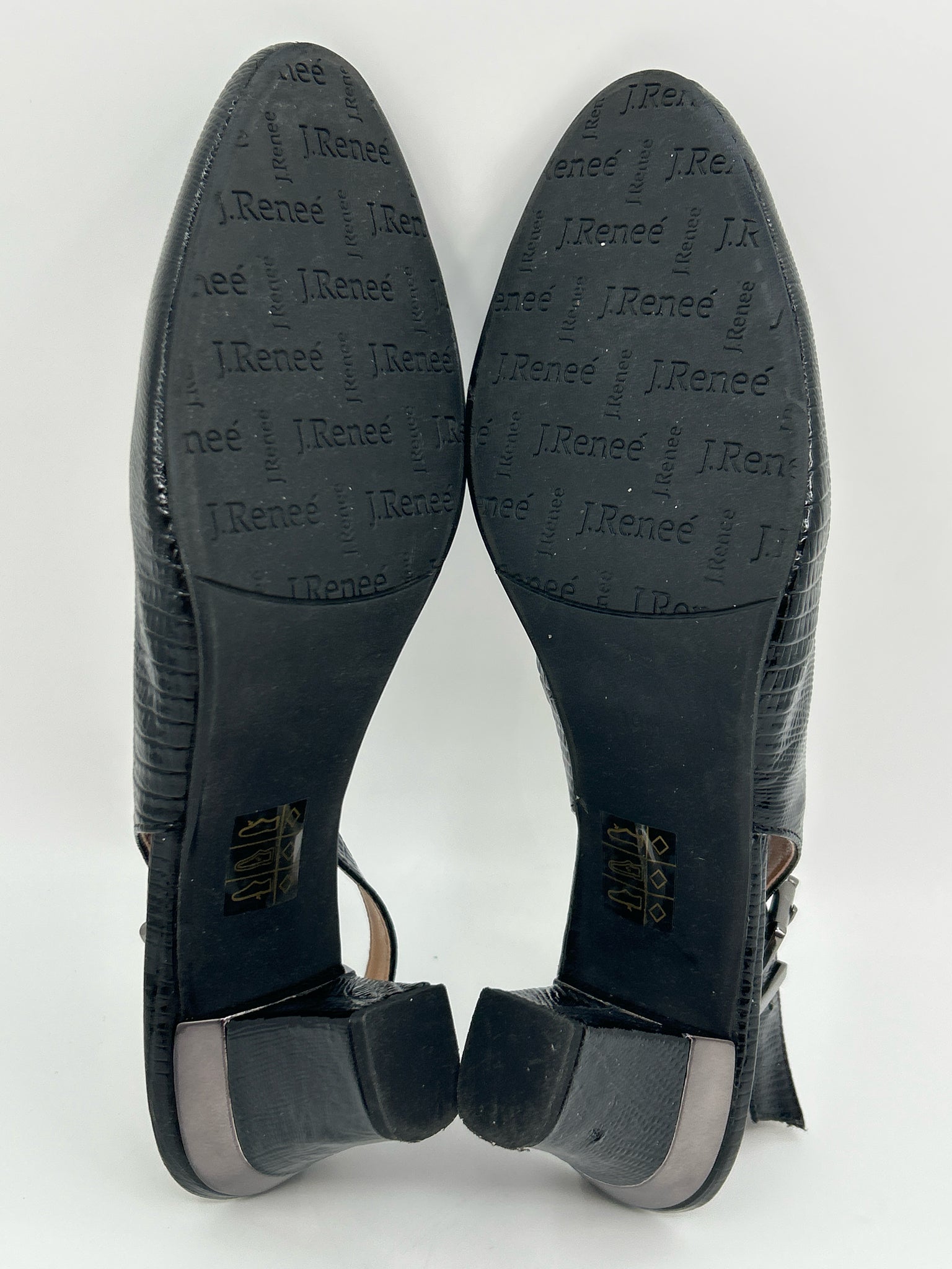 J. RENEE Size 10 Black Women Pumps