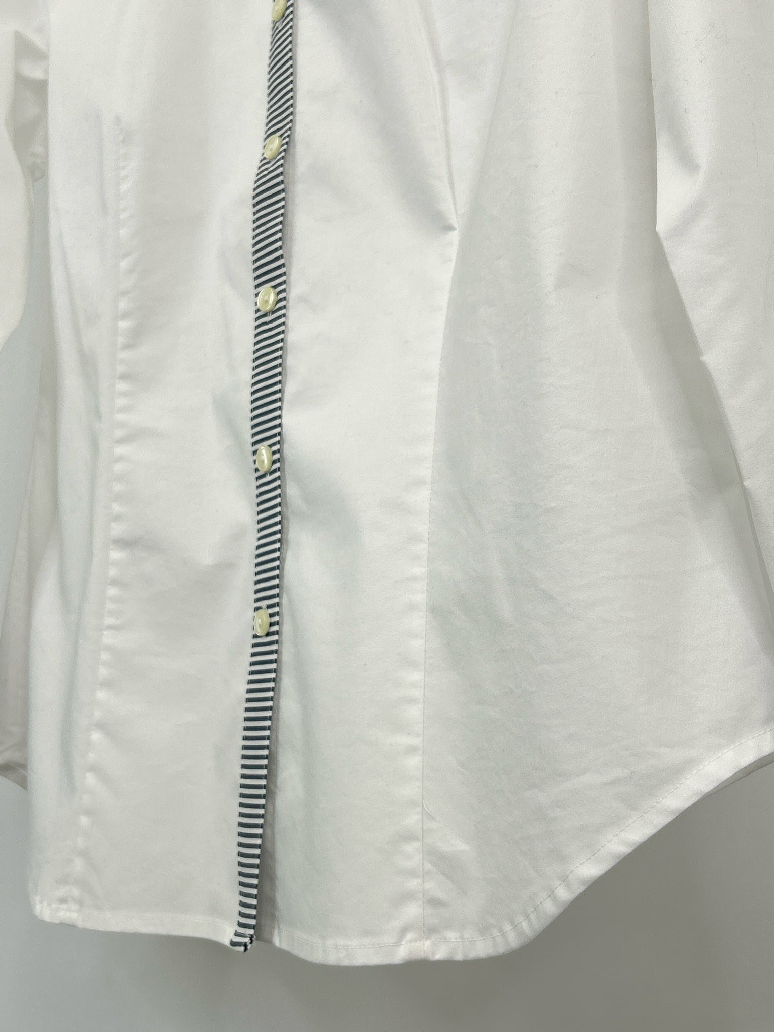 Hinson Wu Size 8 White and black Women Shirt