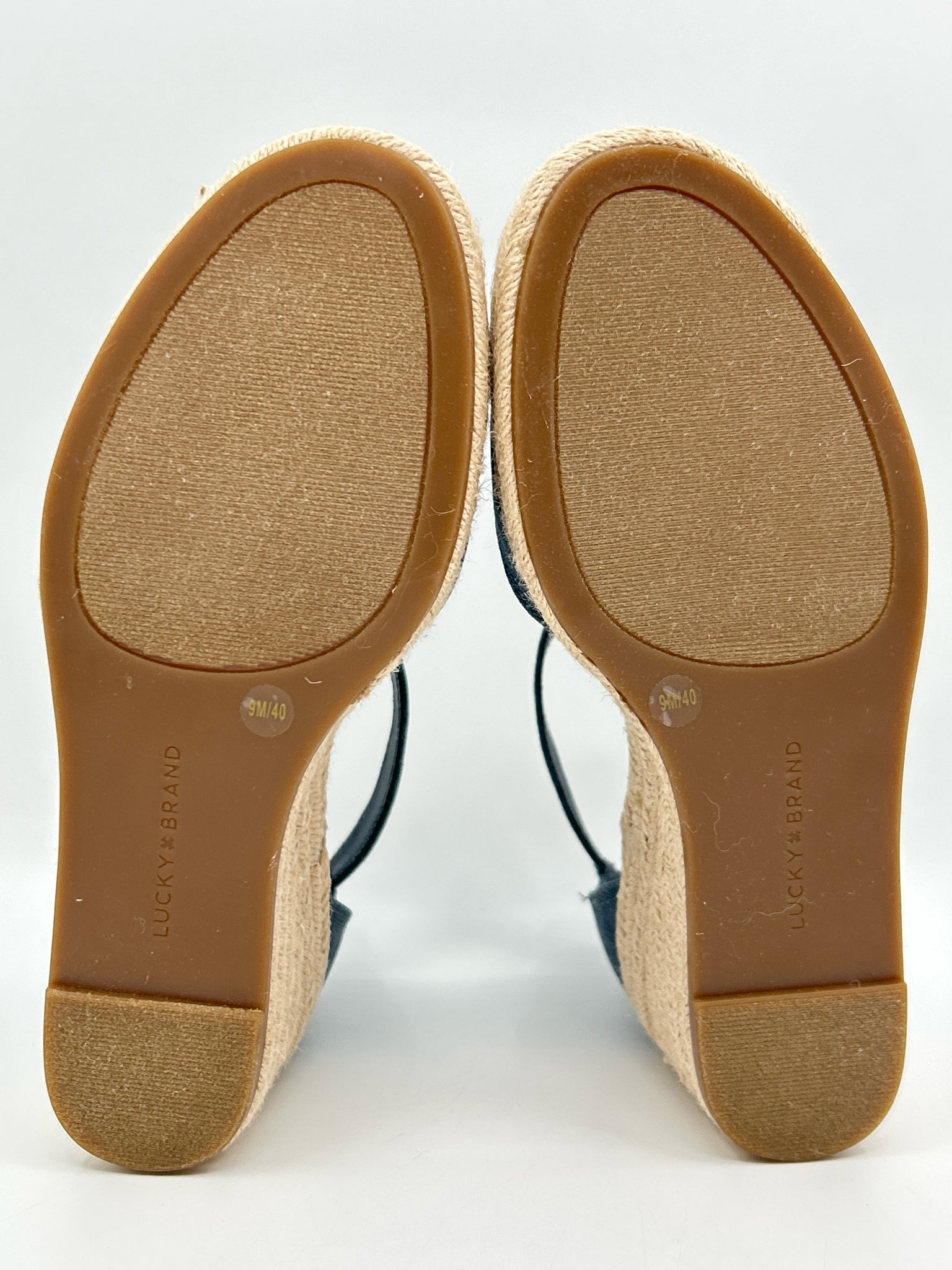 LUCKY BRAND Size 9M Blue Women Sandal