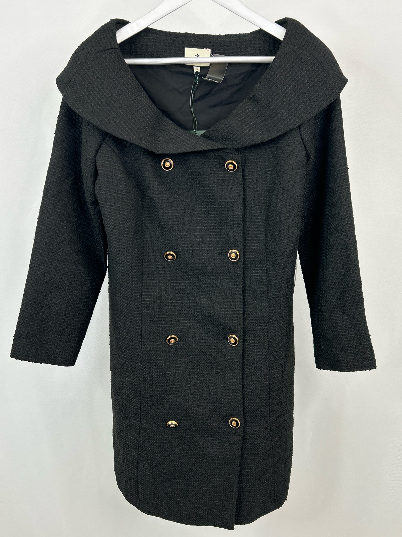 TUCKERNUCK Size XL Black Women Dress NWT