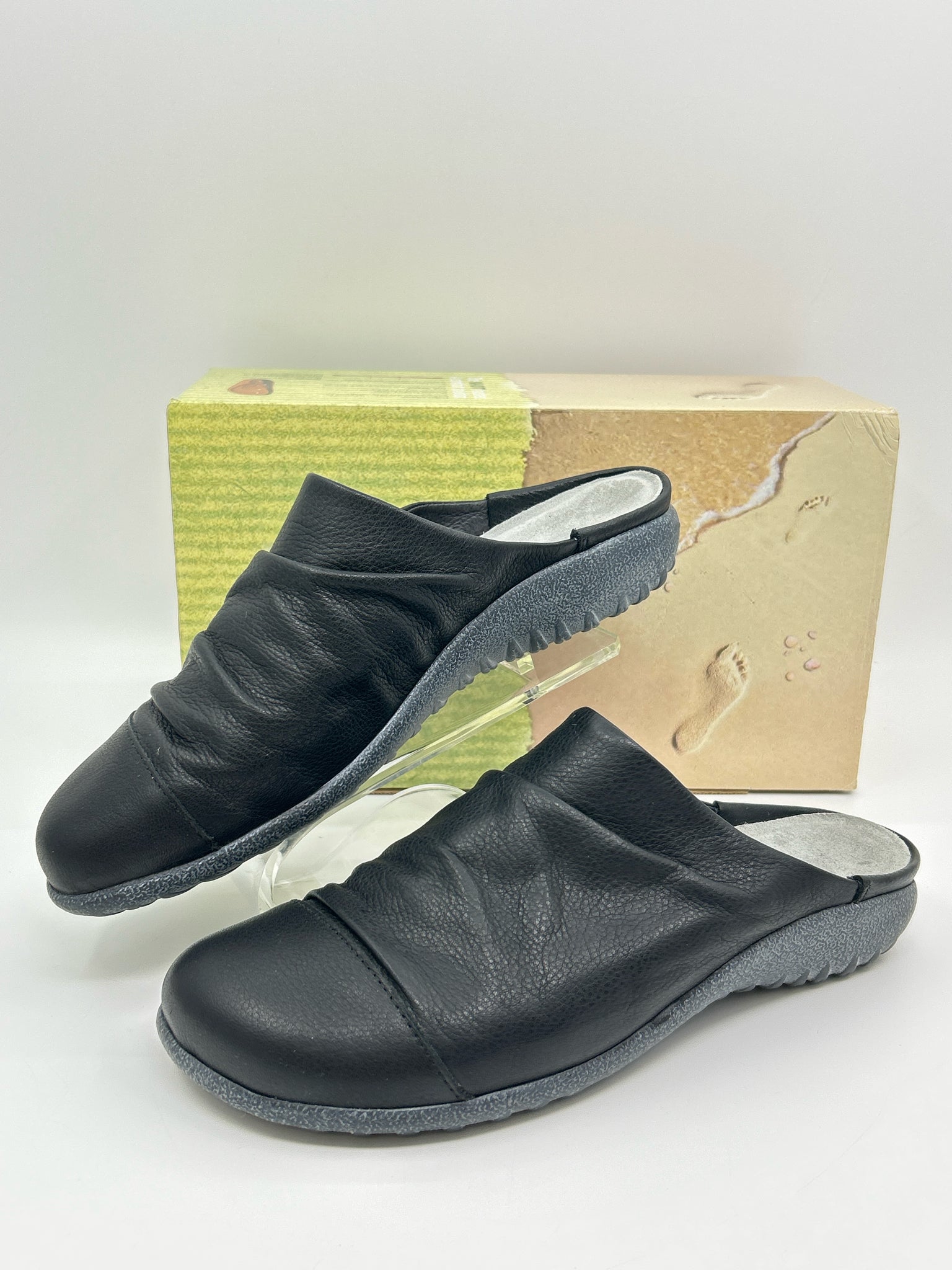 NAOT Size 8/8.5 Black Women Shoes