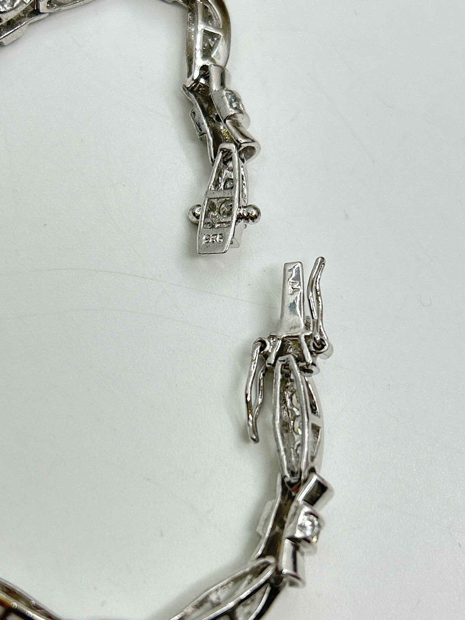 Sterling Silver & CZ Bracelet