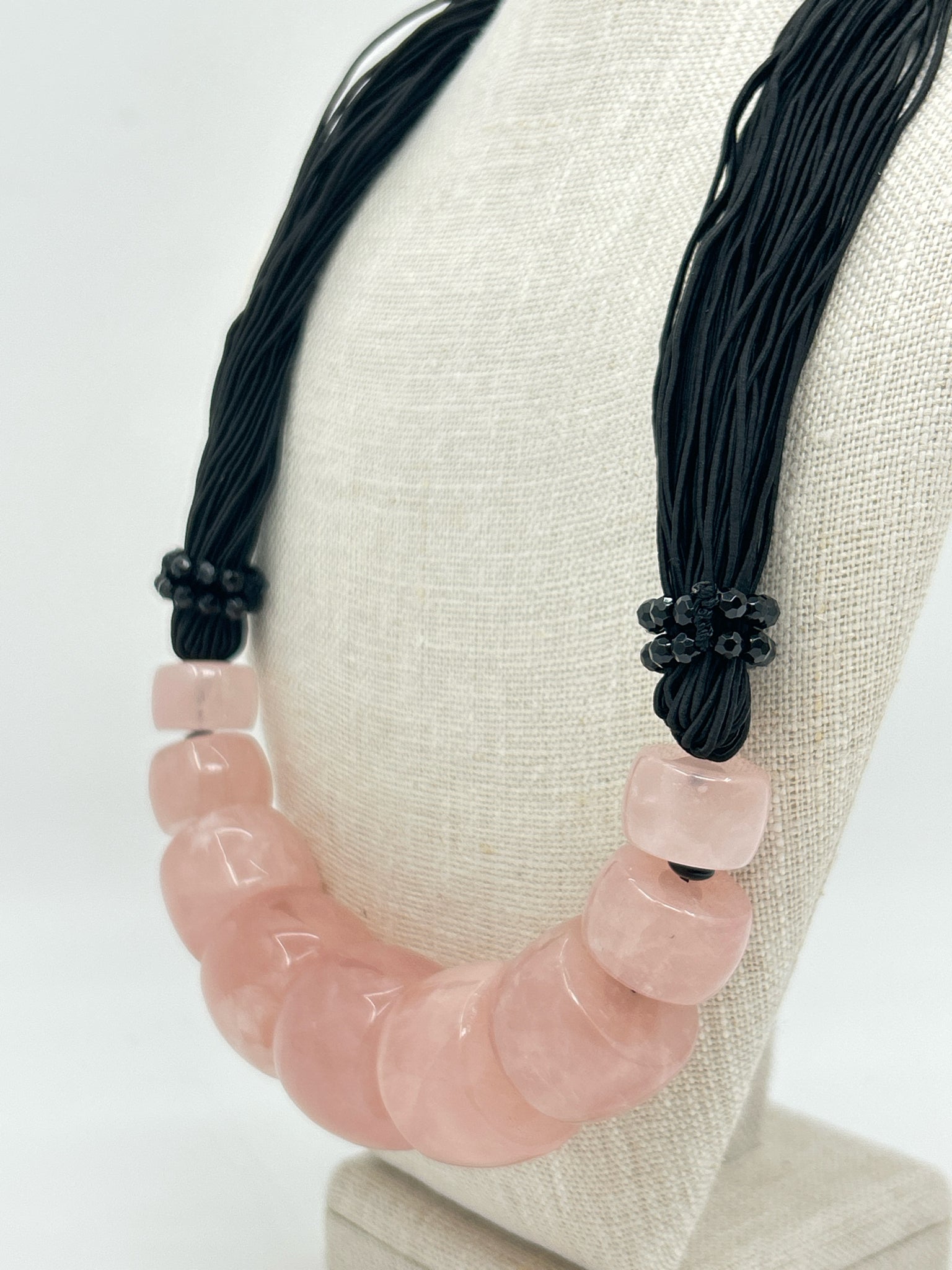 pink & black Necklace