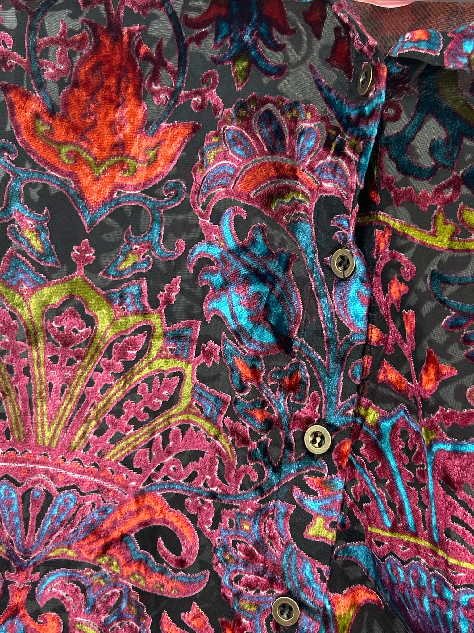 ADORE Size L Multi-Color Women Blouse