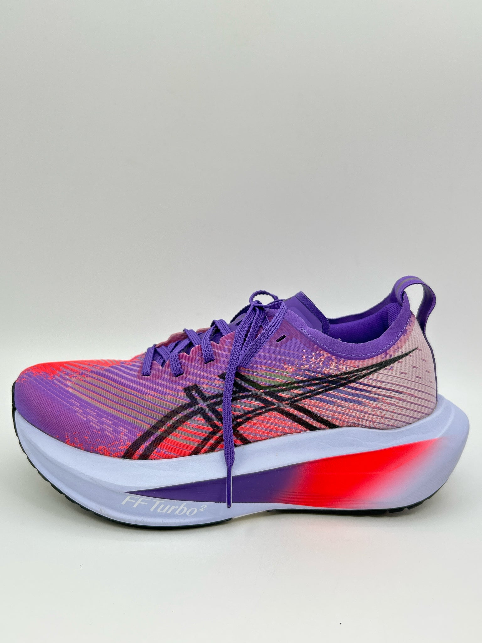 ASICS Size 6.5 PURPLE AND BLACK Women Sneakers