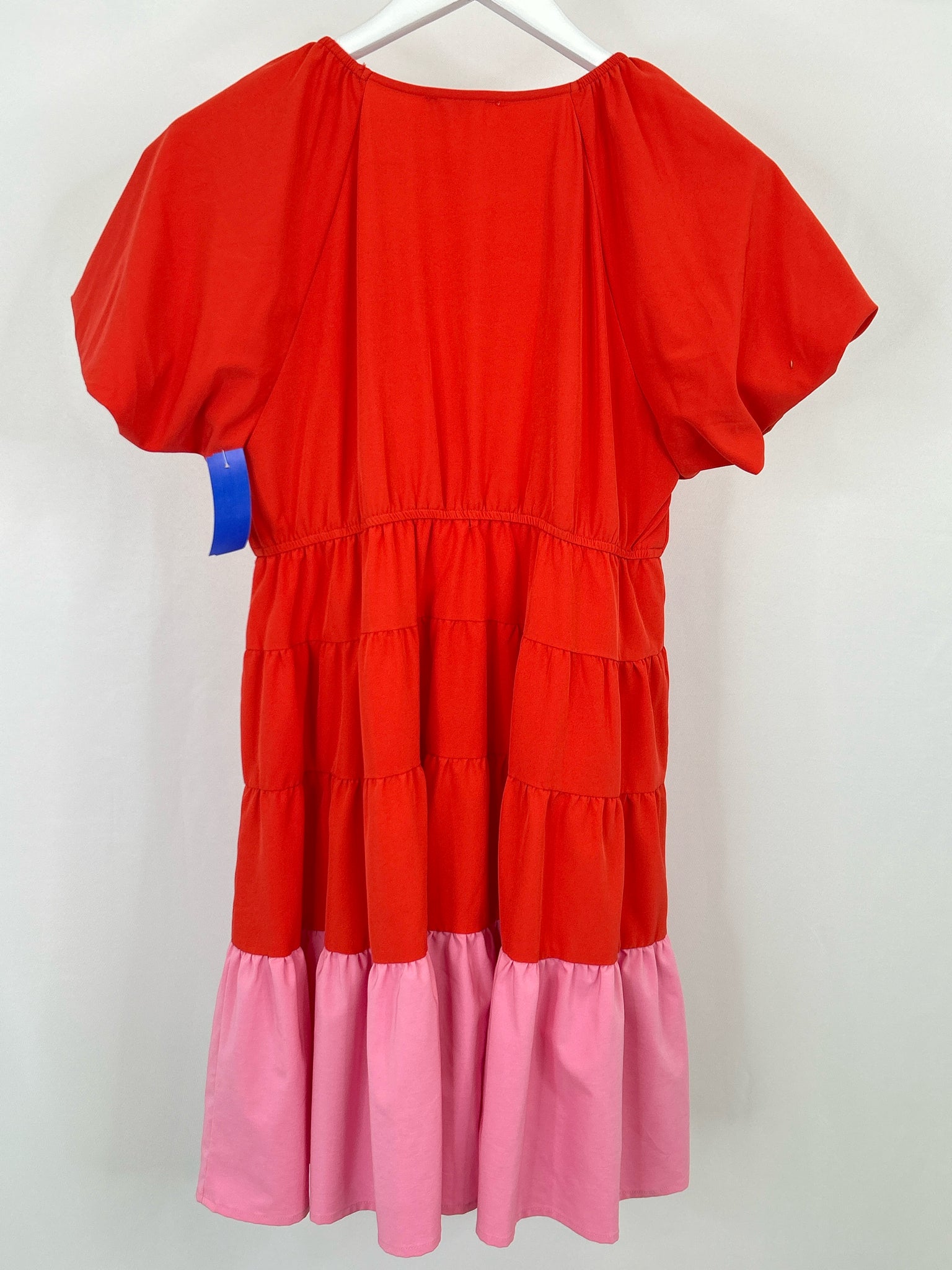 ENTRO Size S RED AND PINK Women Dress