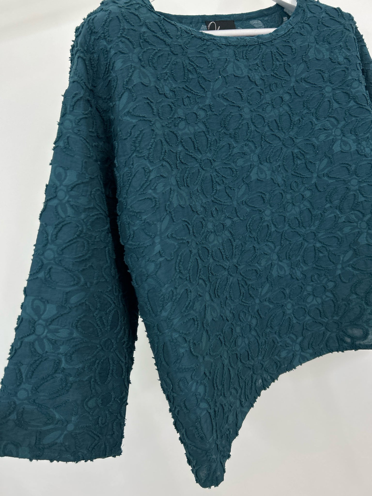 OLIVIA BY HABITAT CLOTHES Size S Dark Teal Women Top NWT
