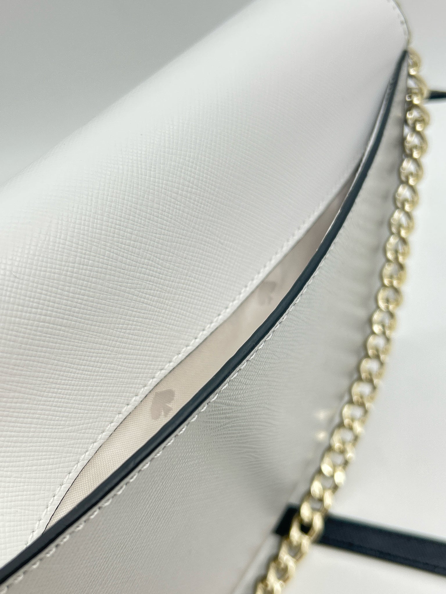KATE SPADE WHITE AND GRAY Women Purse