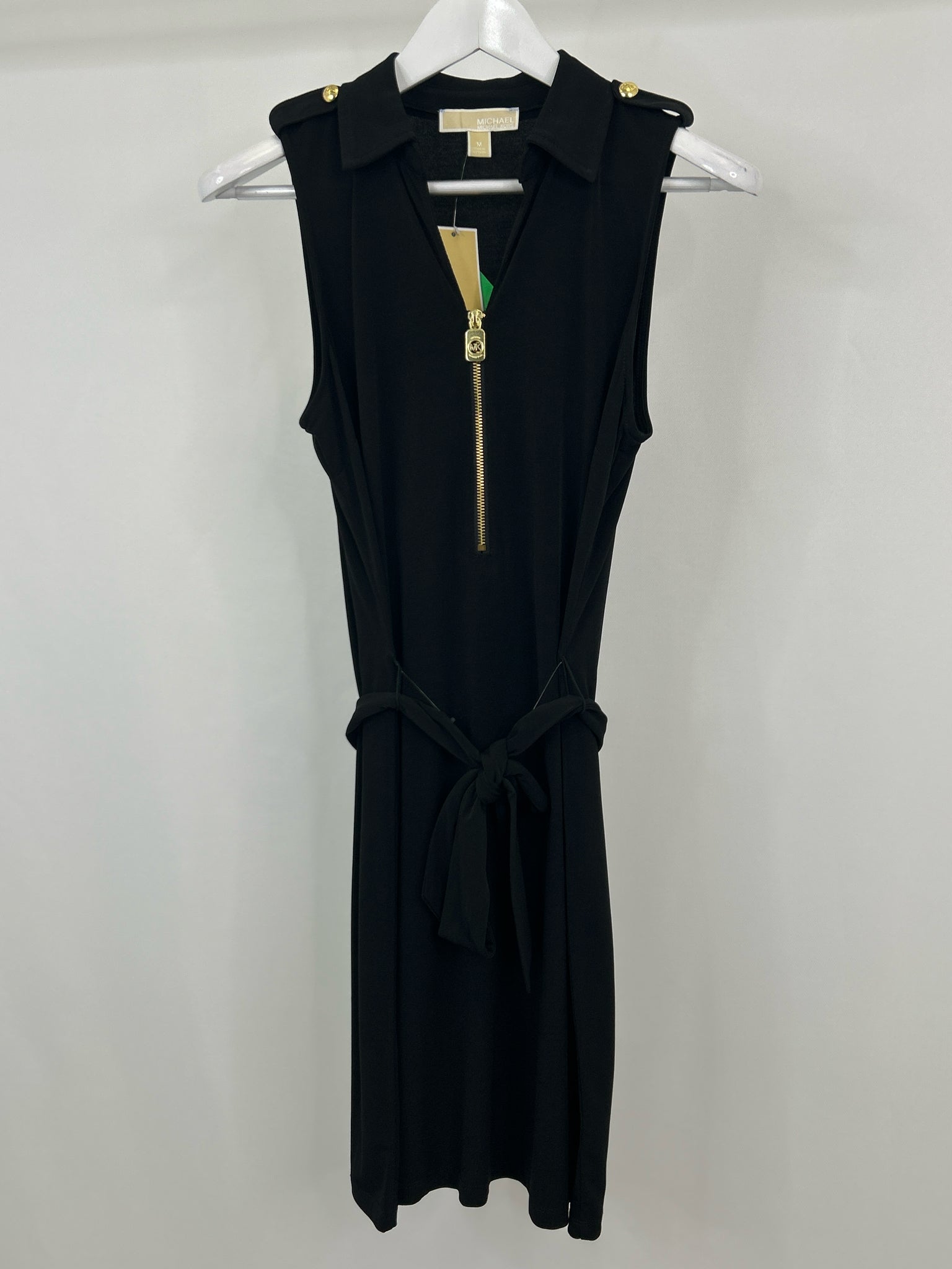 MICHAEL MICHAEL KORS NWT Size M Black Women Dress