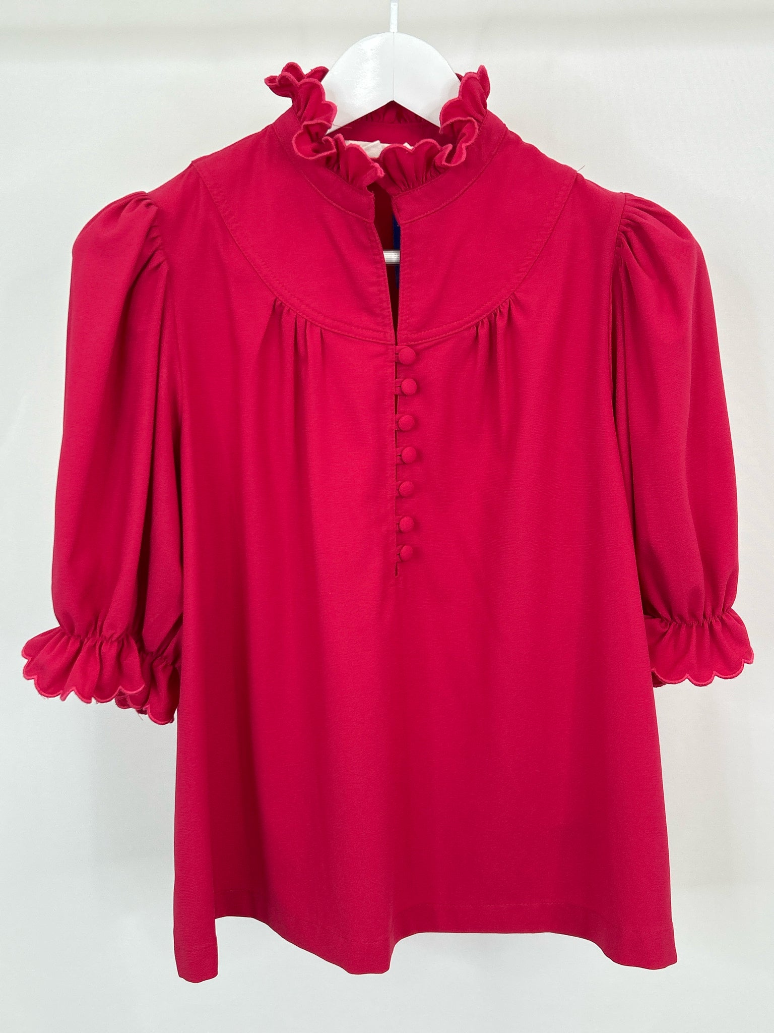 POMANDER PLACE Size M RASPBERRY Women Blouse