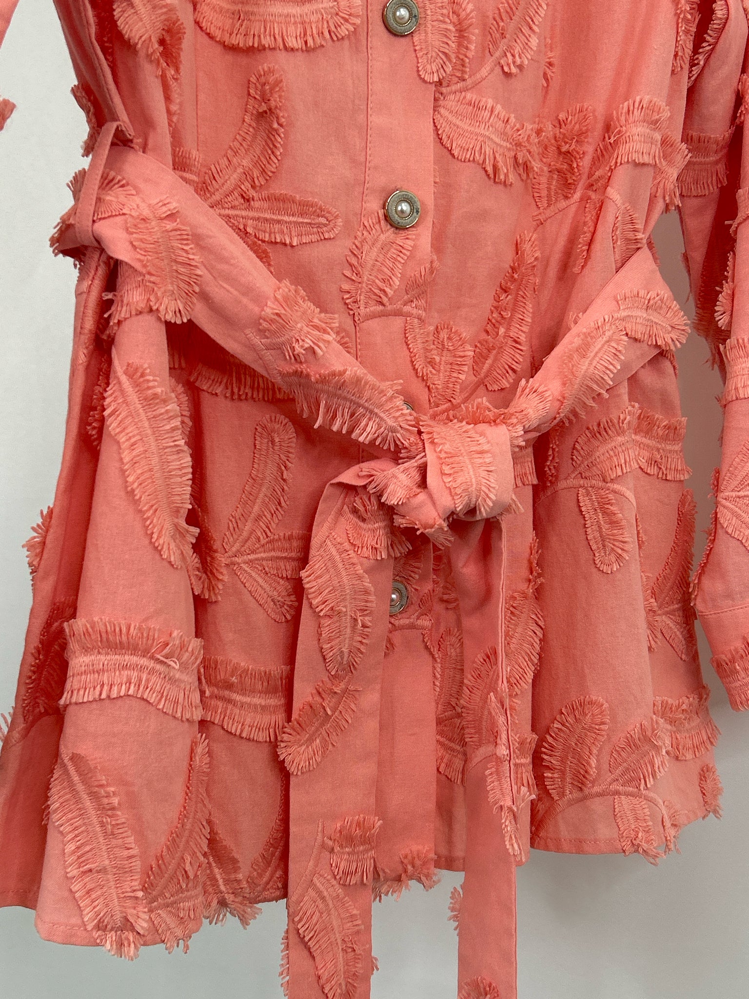 MISOOK Size M Coral Women Jacket