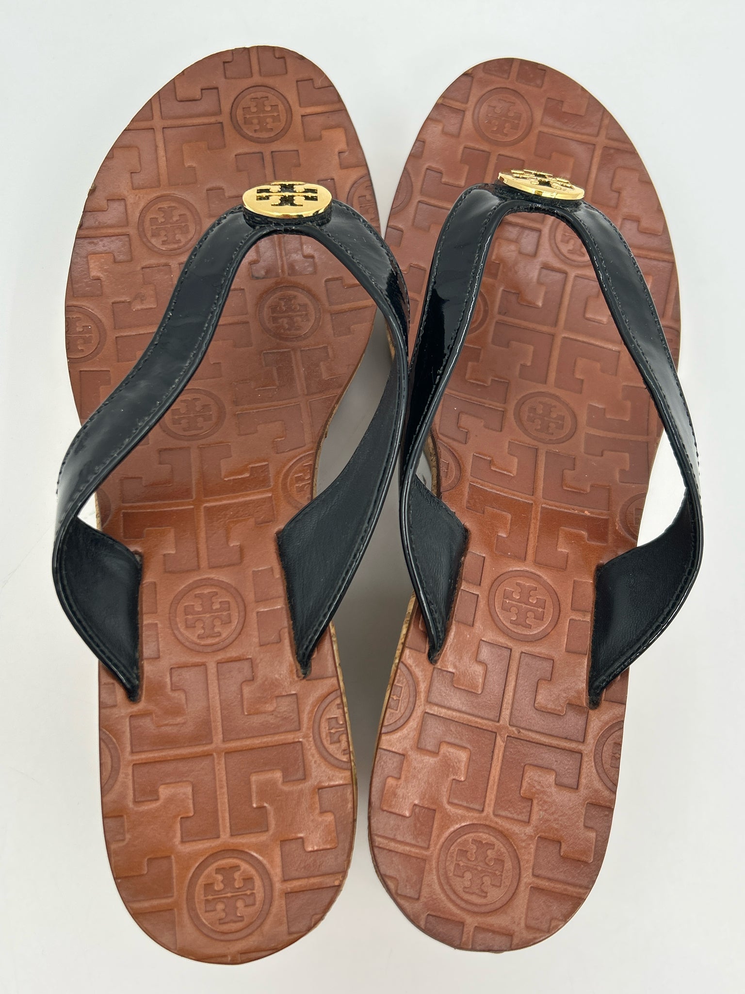 TORY BURCH Size 7M Black Women Sandal