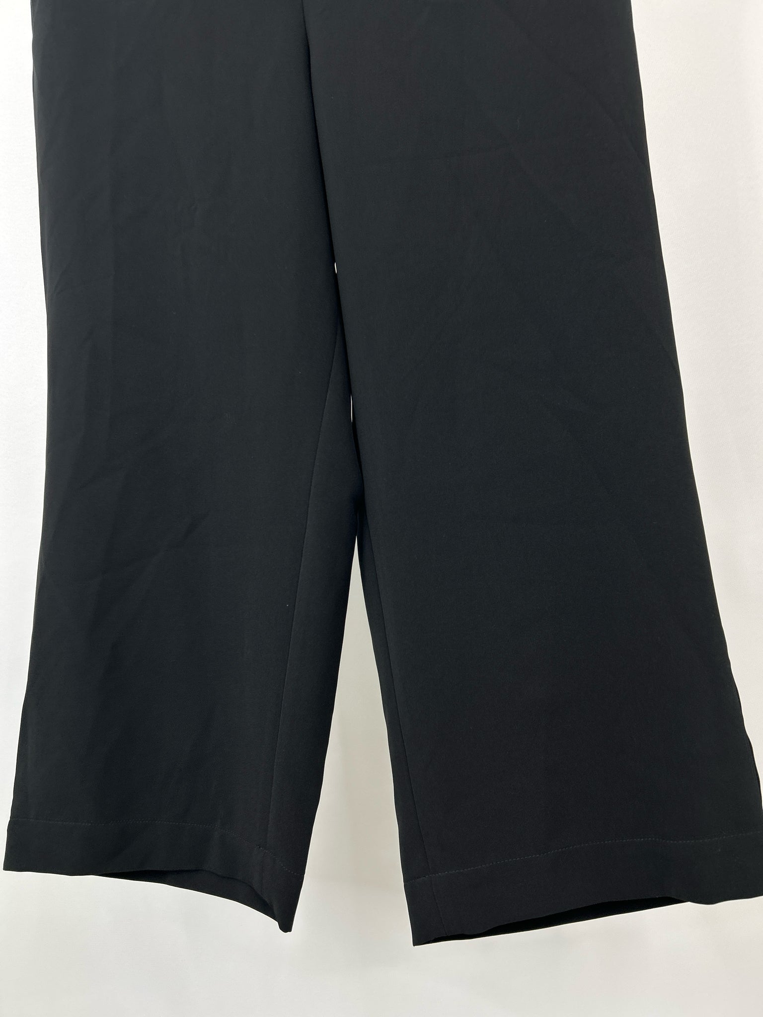 TALBOTS Size XLP Black Cropped Women Pants NWT