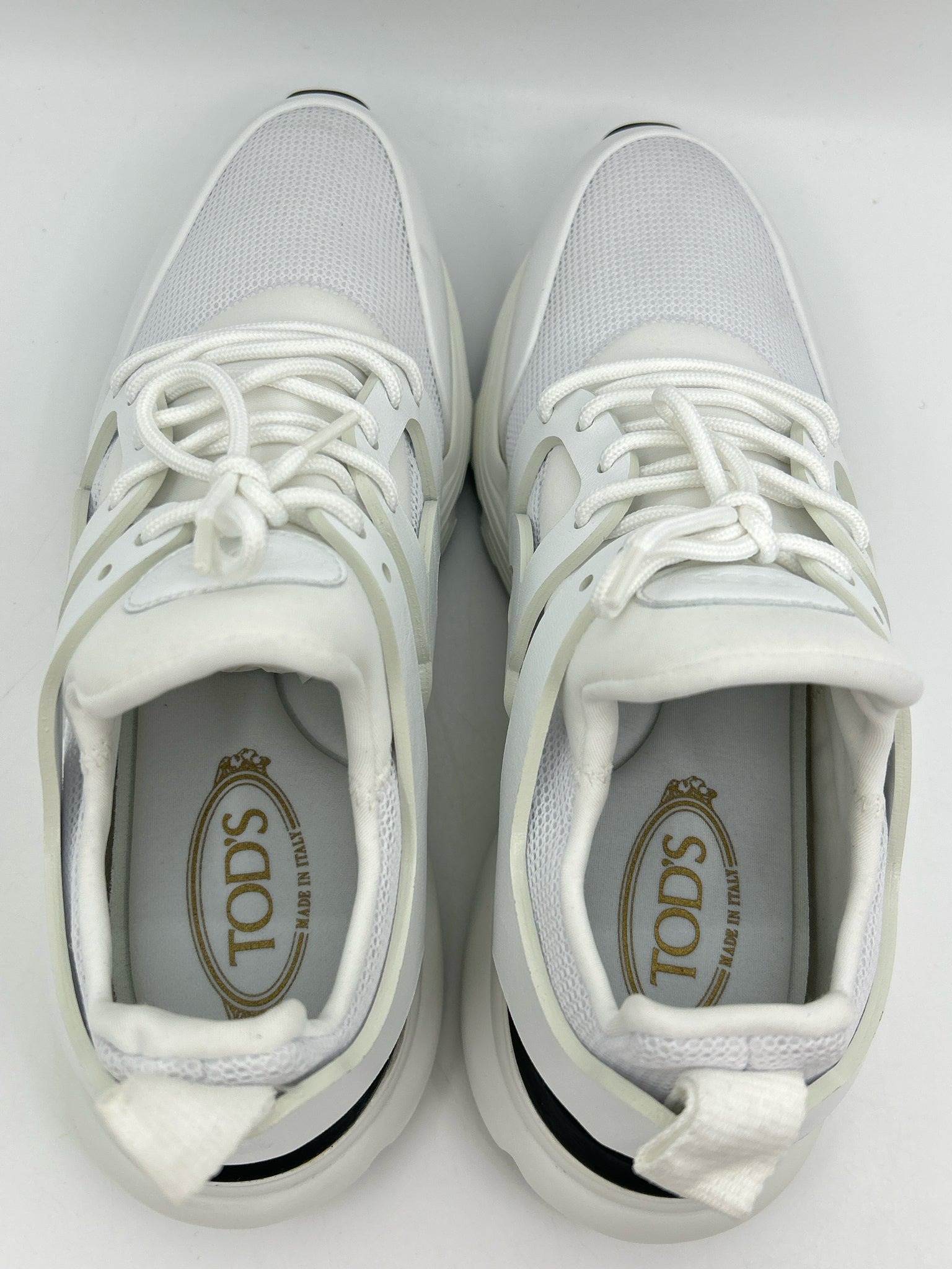 TOD'S Size 40/10 White Women Sneakers