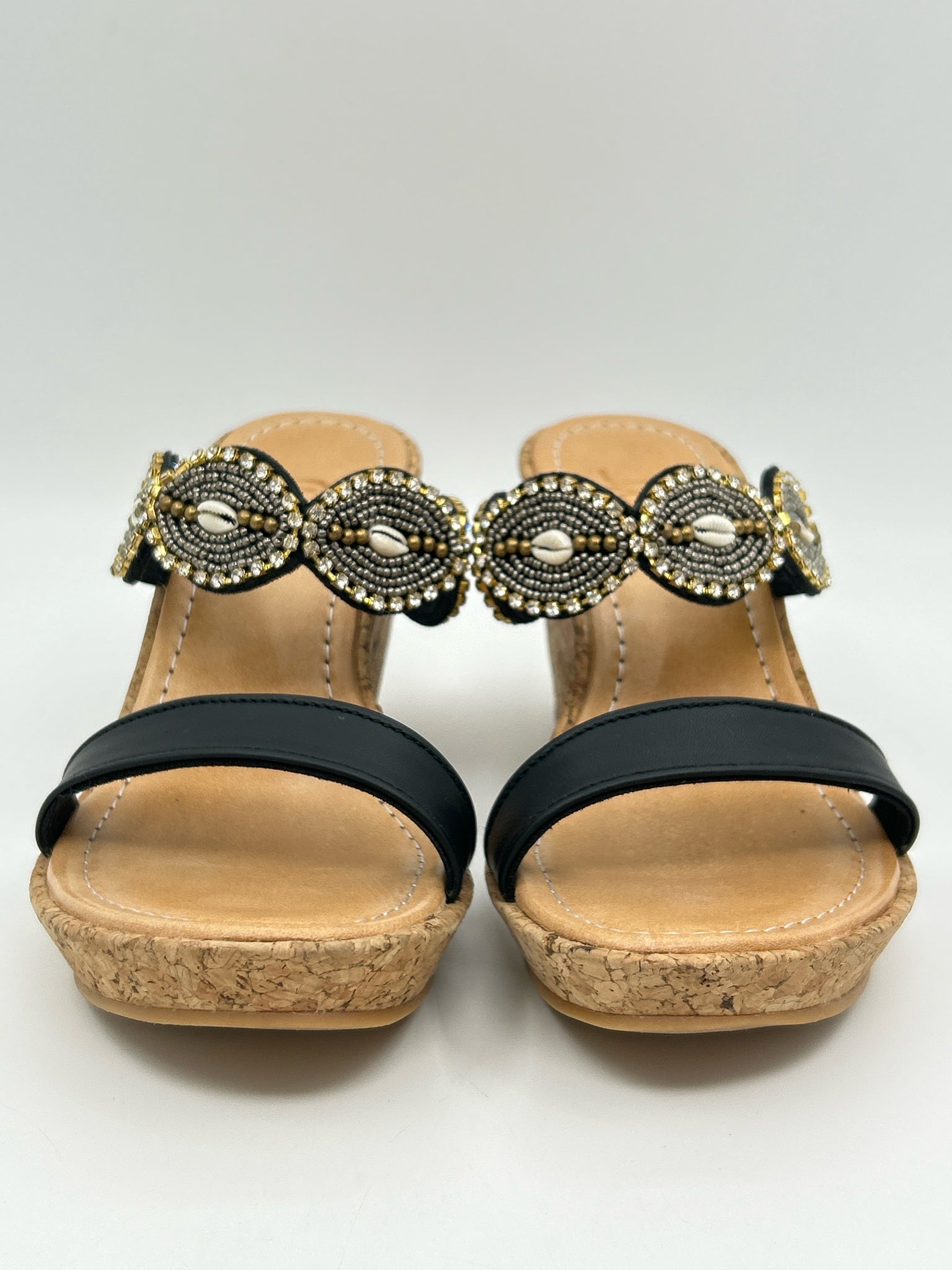SKEMO Size 8 Black Women Sandal