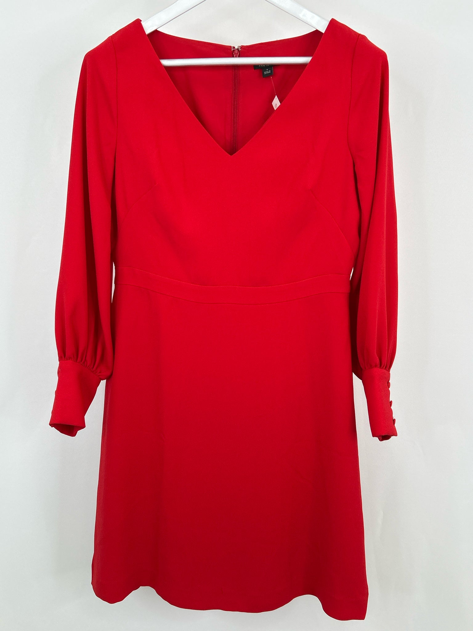 ANN TAYLOR Size 6 Red Women Dress