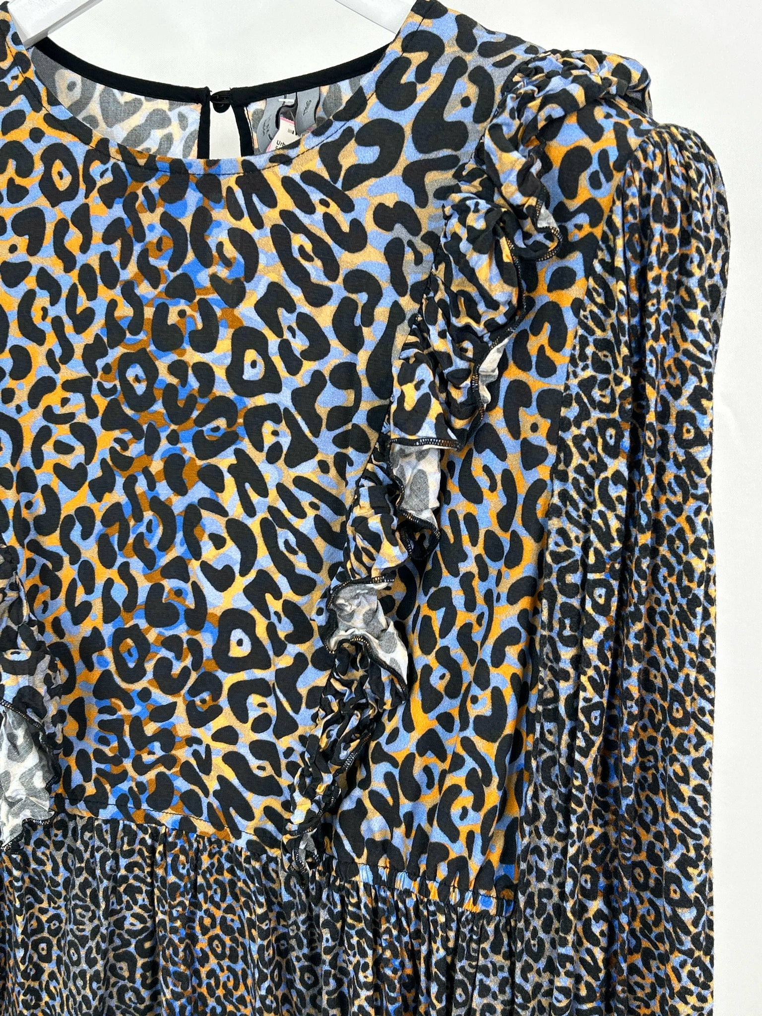 BLANK LONDON Size S Blue & Black Women Top