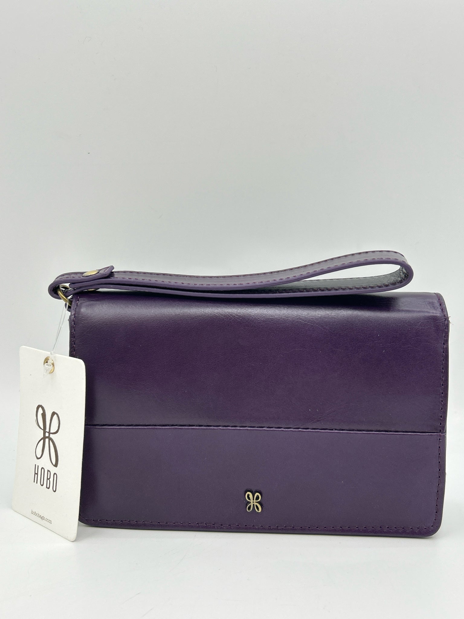 HOBO Plum Women Wristlet NWT