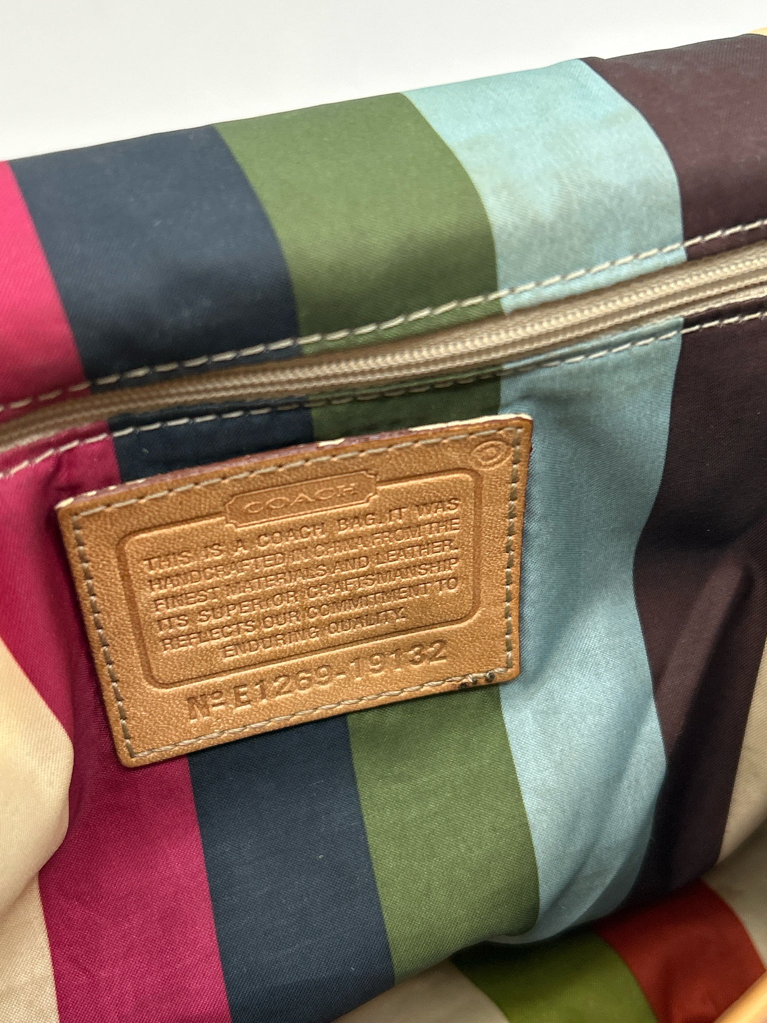 Coach Camel Women Purse