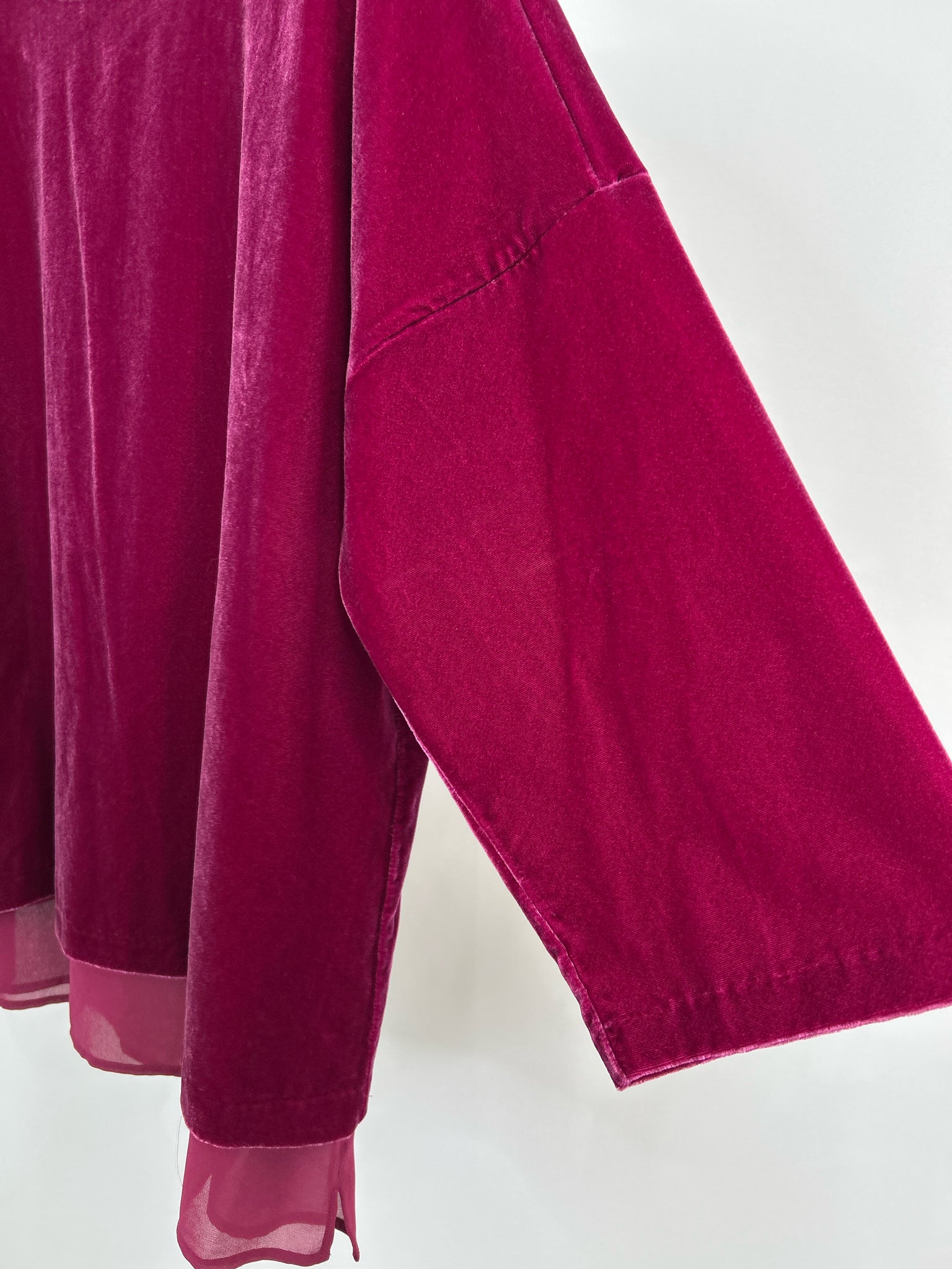 SOFT SURROUNDINGS Size L Fuschia Women Tunic