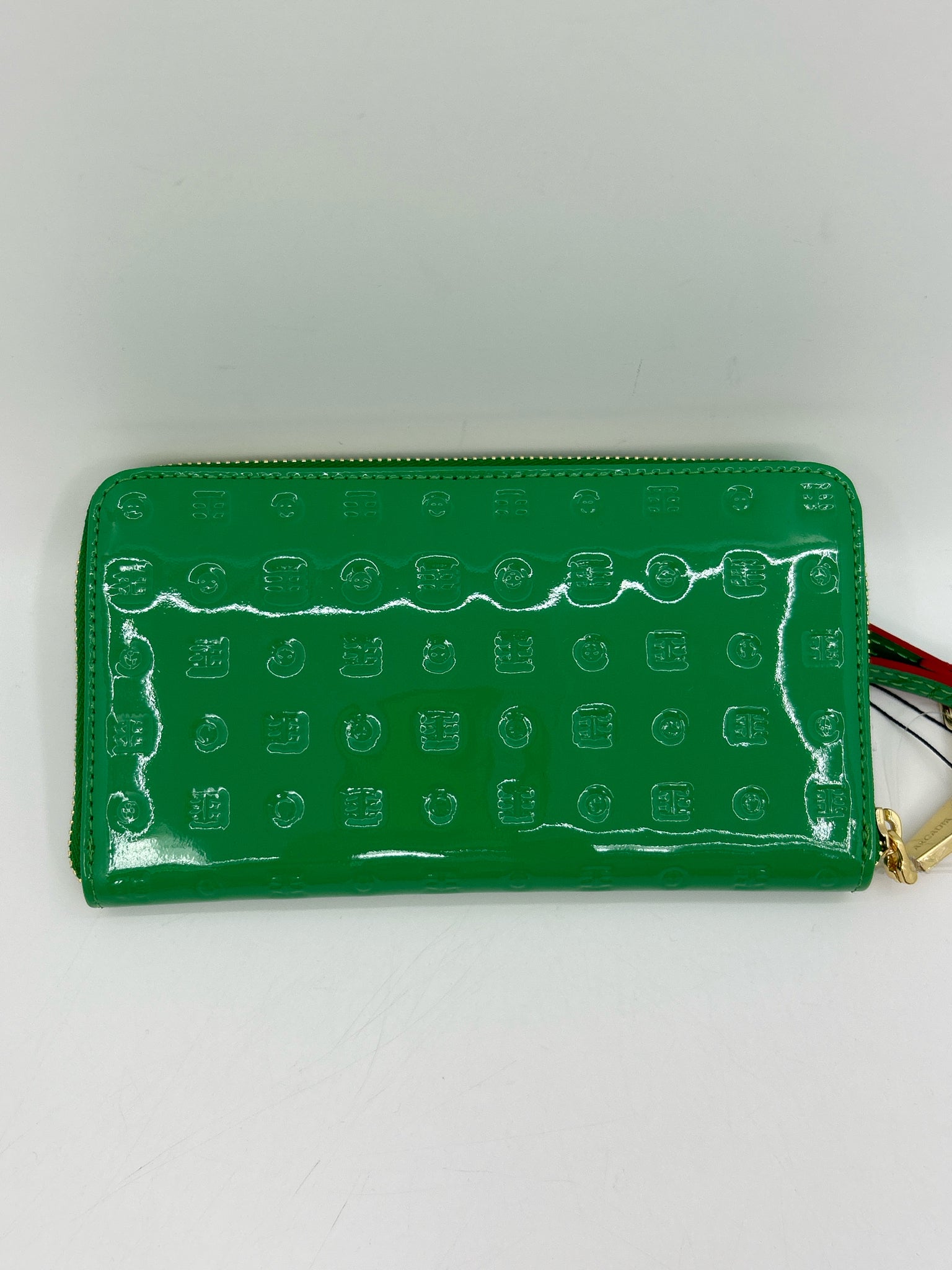 ARCADIA NWT Green Women Wristlet
