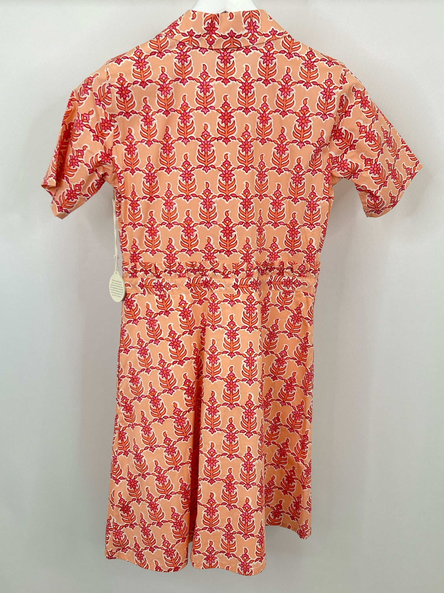 SPARTINA 449 Size XS Peach Print Women Dress NWT
