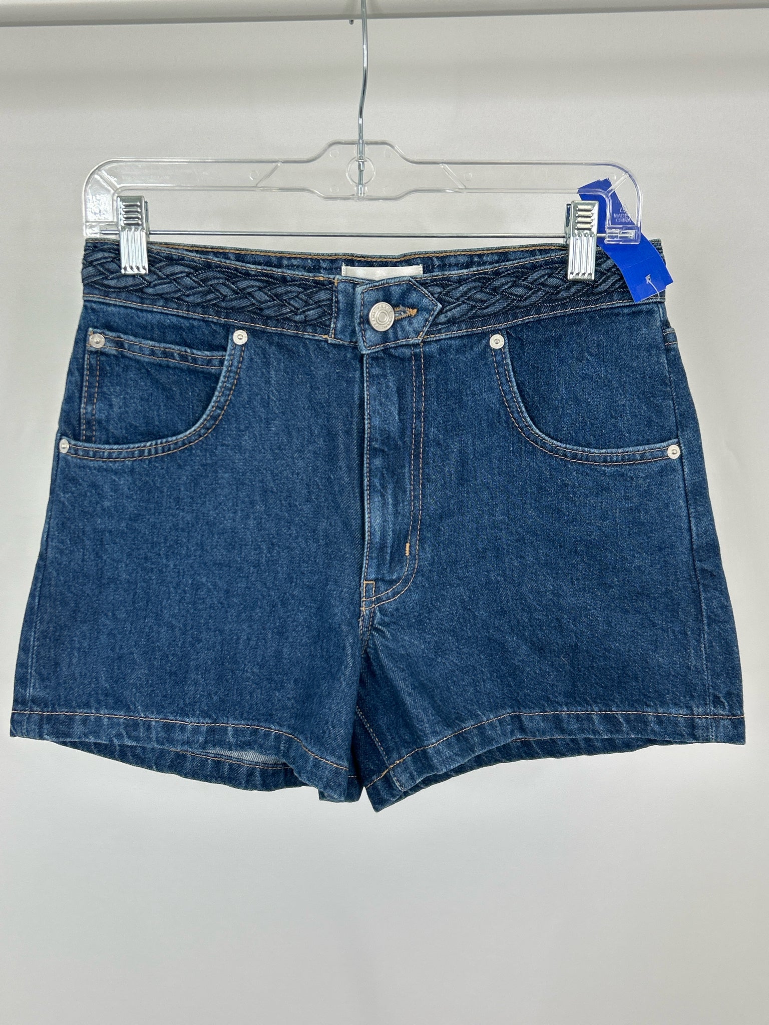 FRAME Size 24/00 Blue Denim Women Shorts NWT