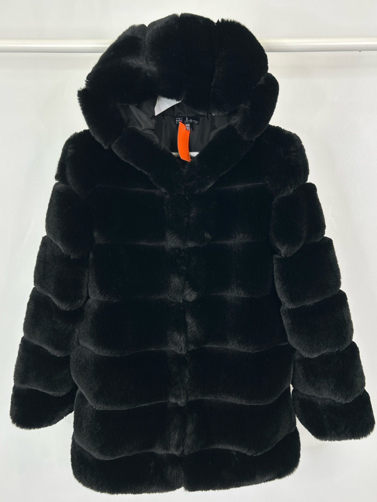 Carre Noir Size M Black Women Coat