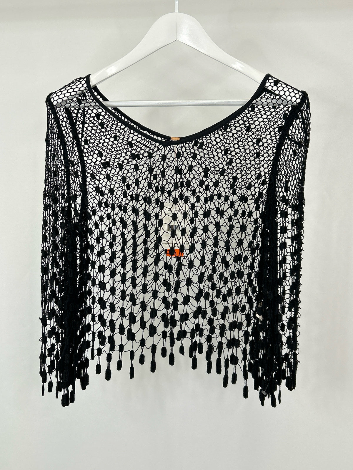 FREE PEOPLE Size XS Black Women Top NWT