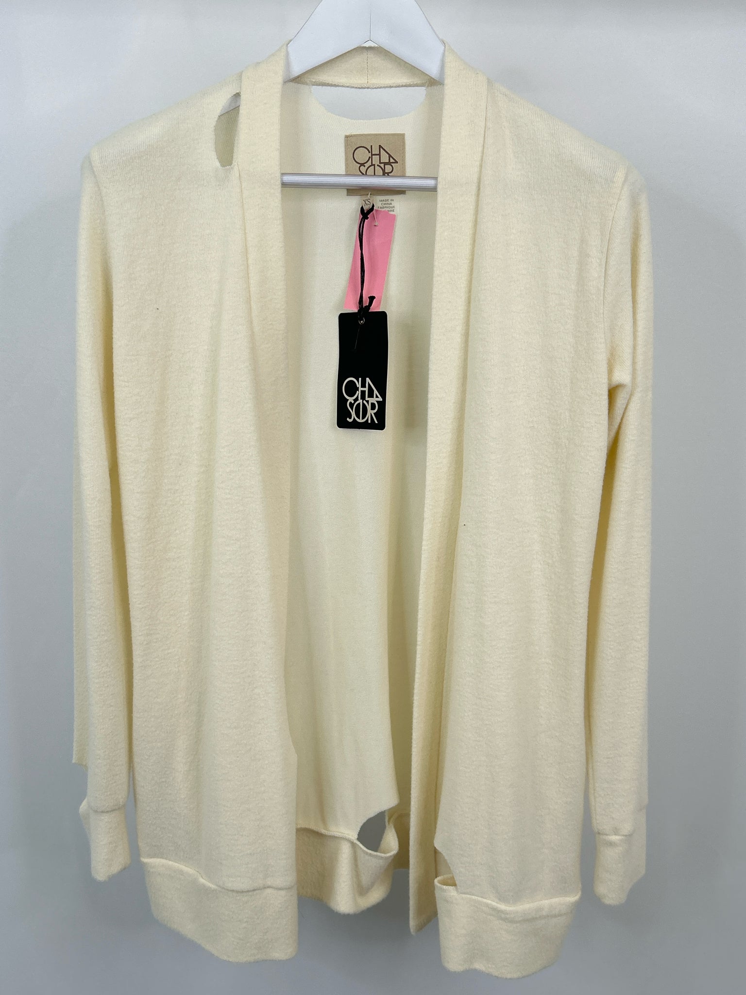 CHASER Size XS off white Women Cardigan