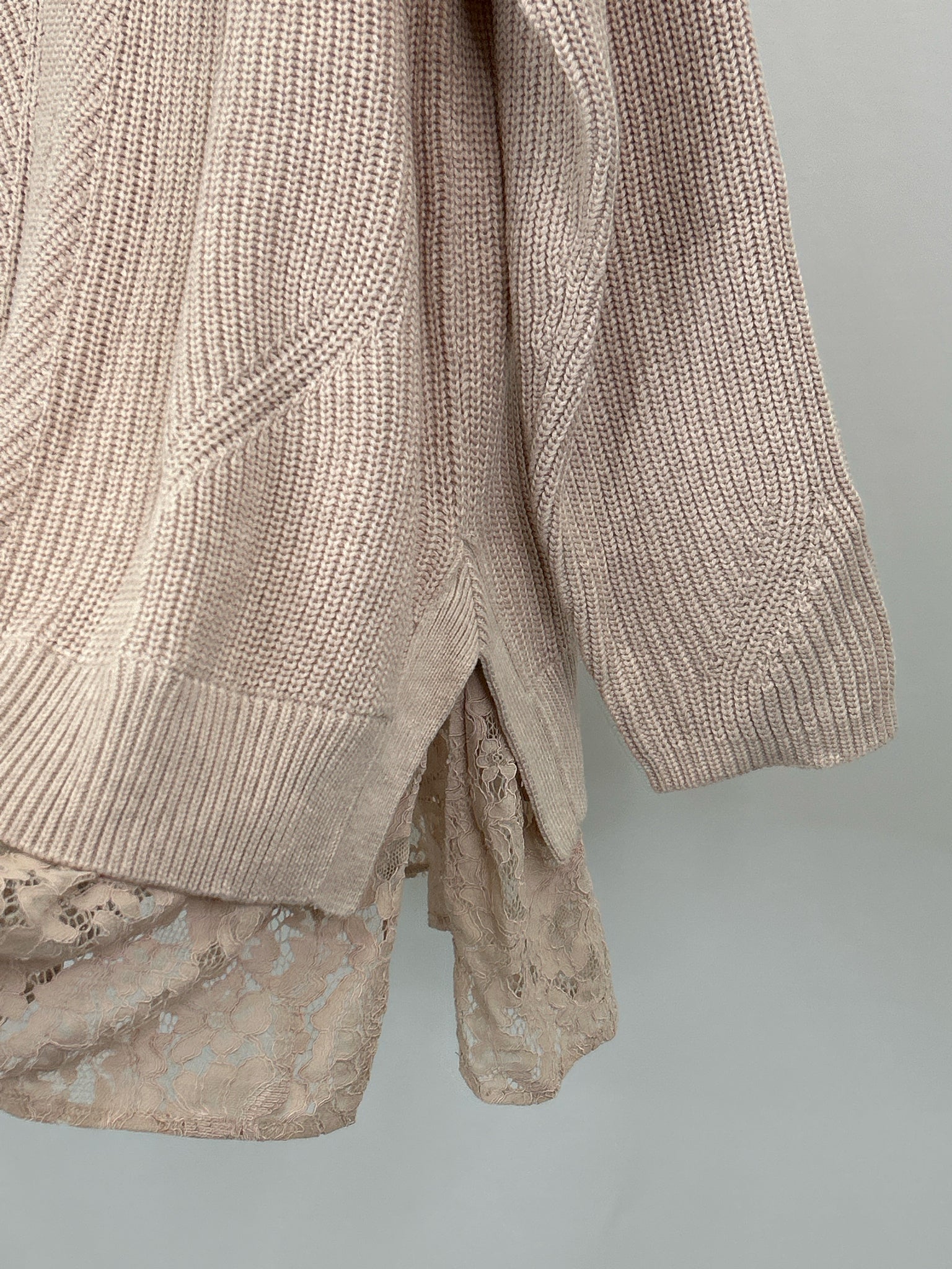 WRAP London Size 14 Blush Women Sweater NWT