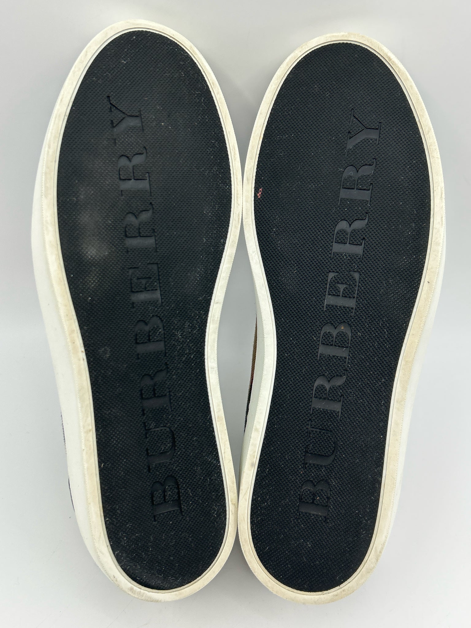 BURBERRY Size 38/8 Black Women Sneakers