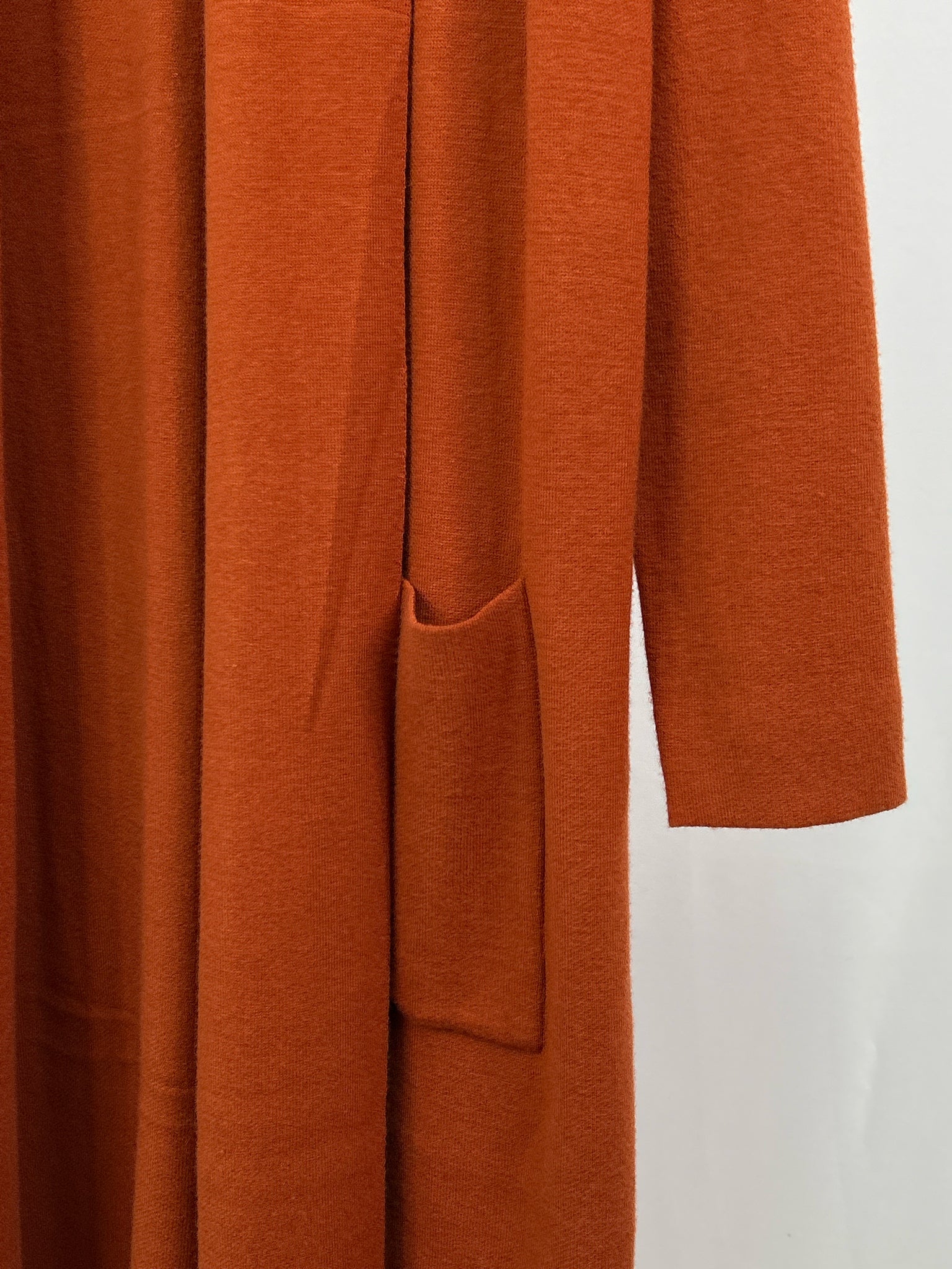 Max Sport Size L Burnt Orange Women Cardigan