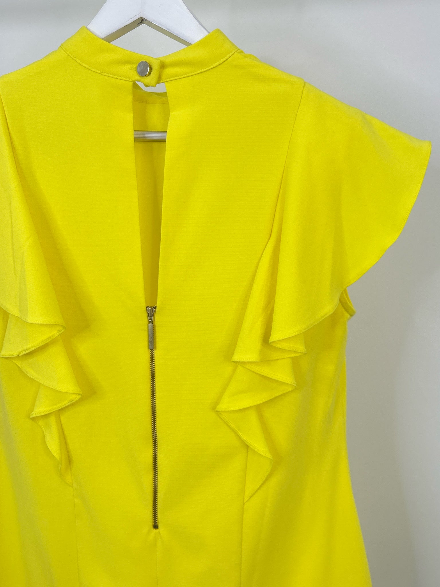 CLOSET Size M Yellow Women Dress