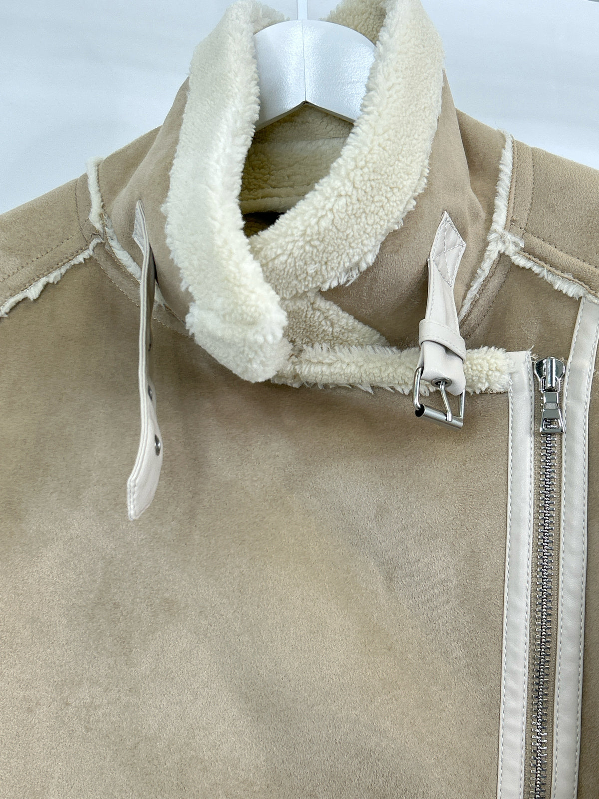 ANN TAYLOR Size LP Beige Women Jacket