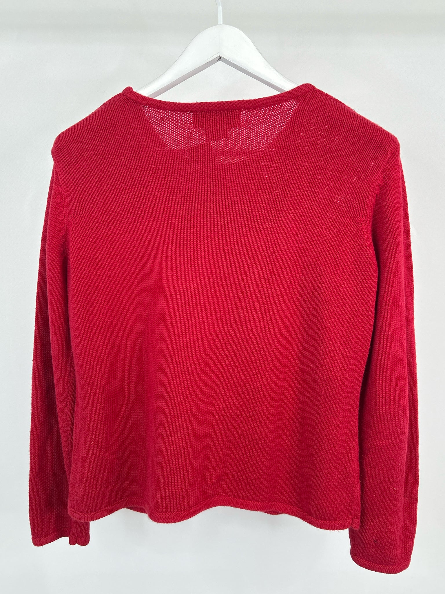 SUSAN BRISTOL Size M Red Women Sweater