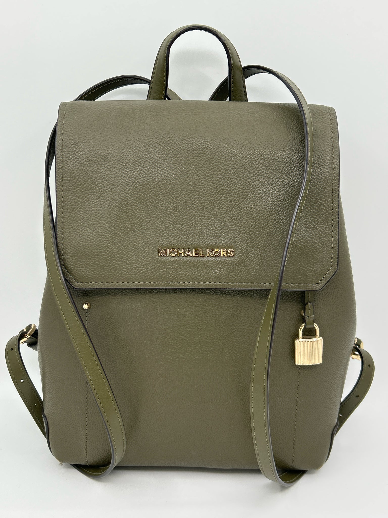 MICHAEL KORS OLIVE GREEN Women Backpack