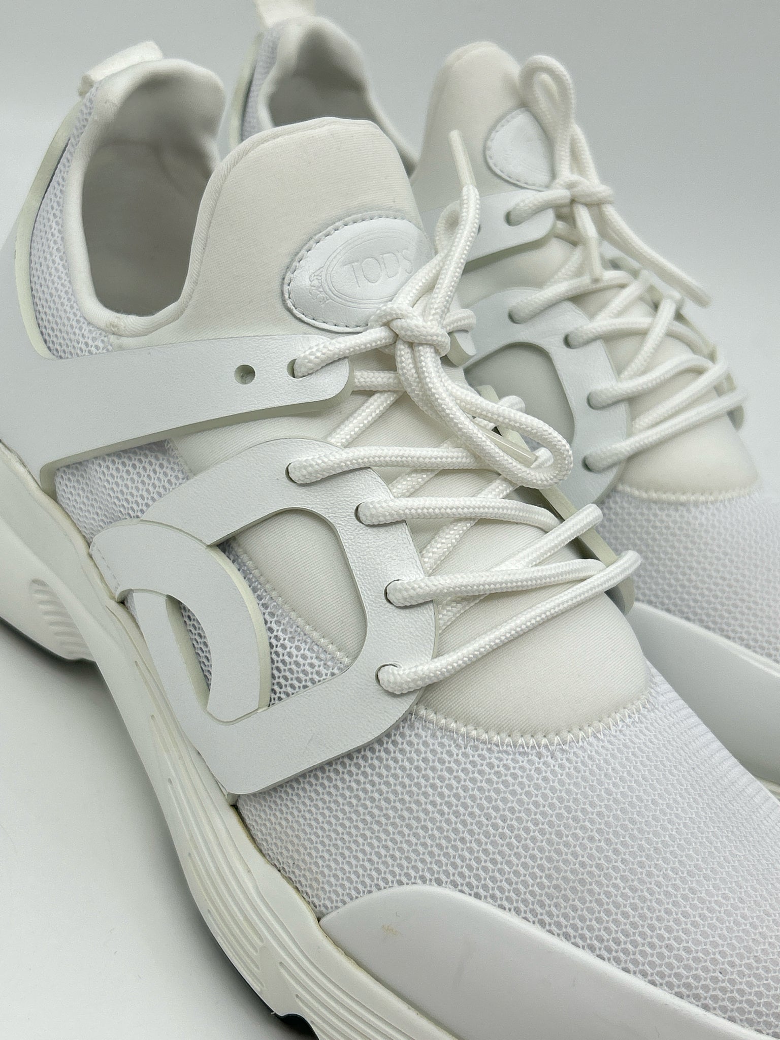 TOD'S Size 40/10 White Women Sneakers