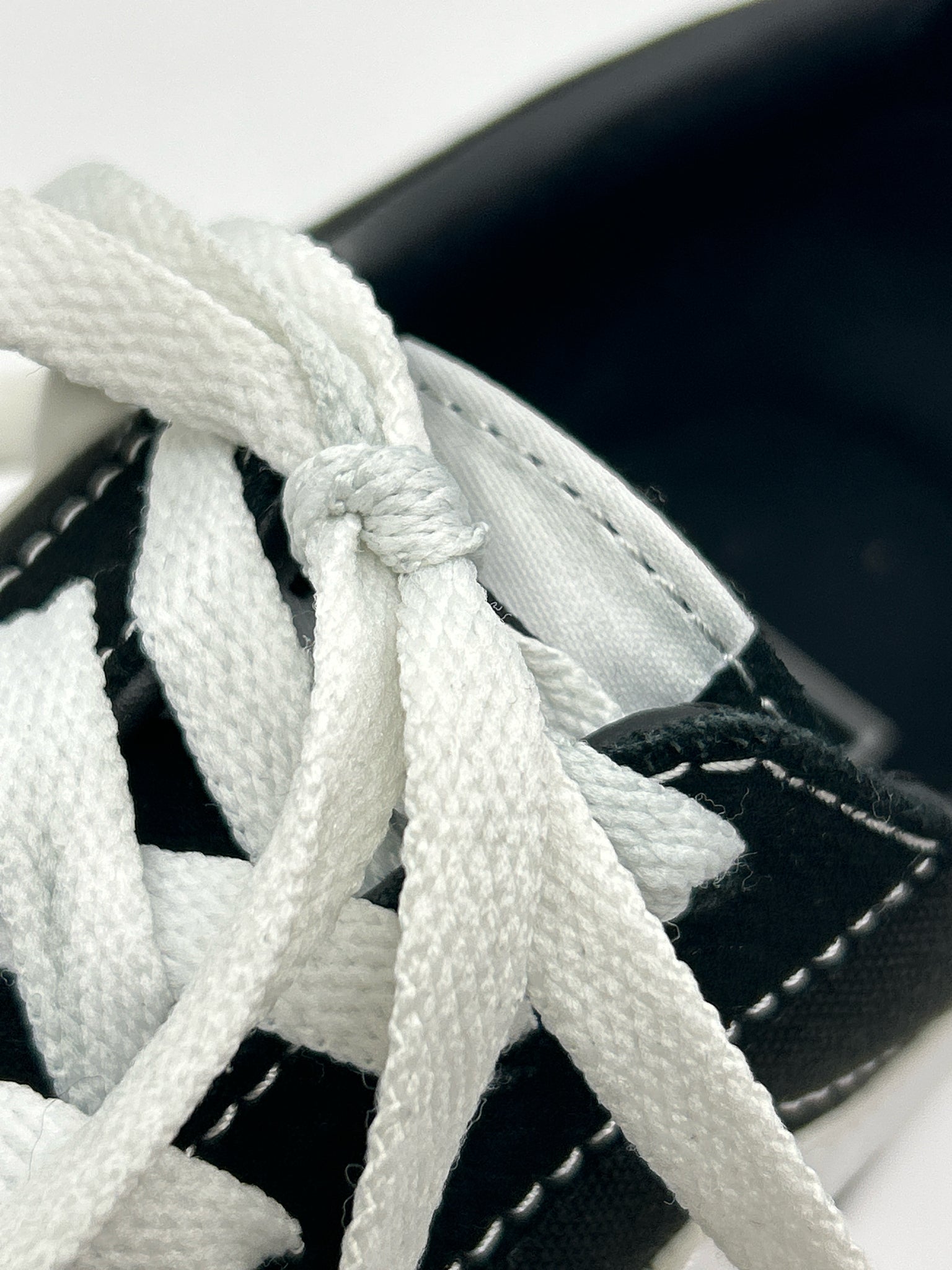 VANS Size 8 Black and White Women Sneakers