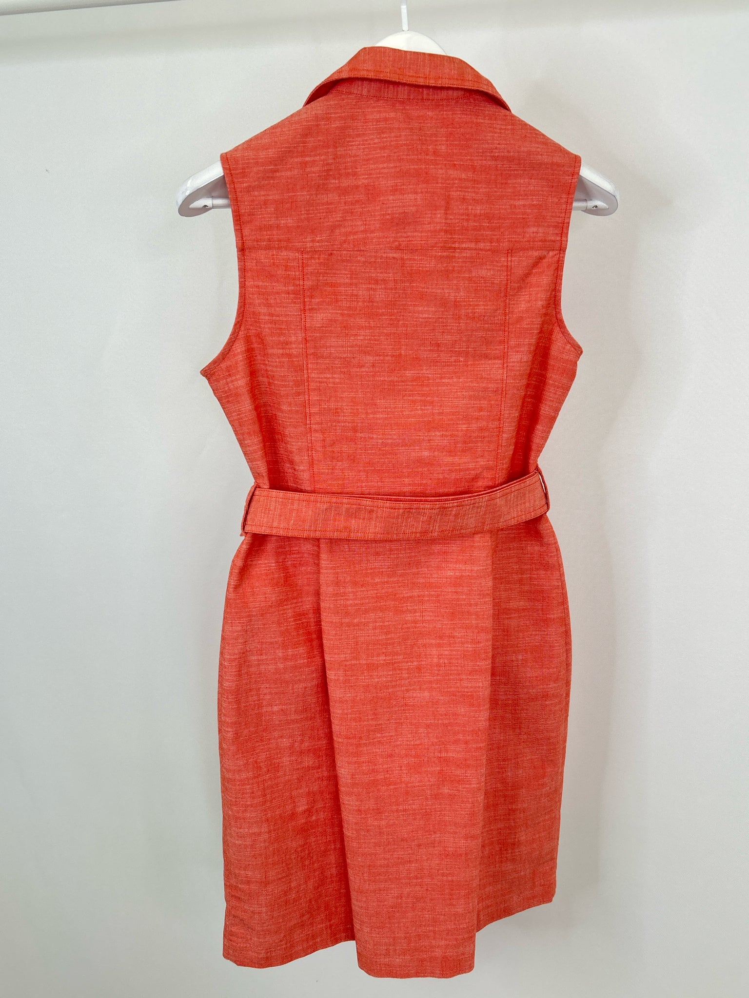 SHARAGANO Size S Coral Women Dress